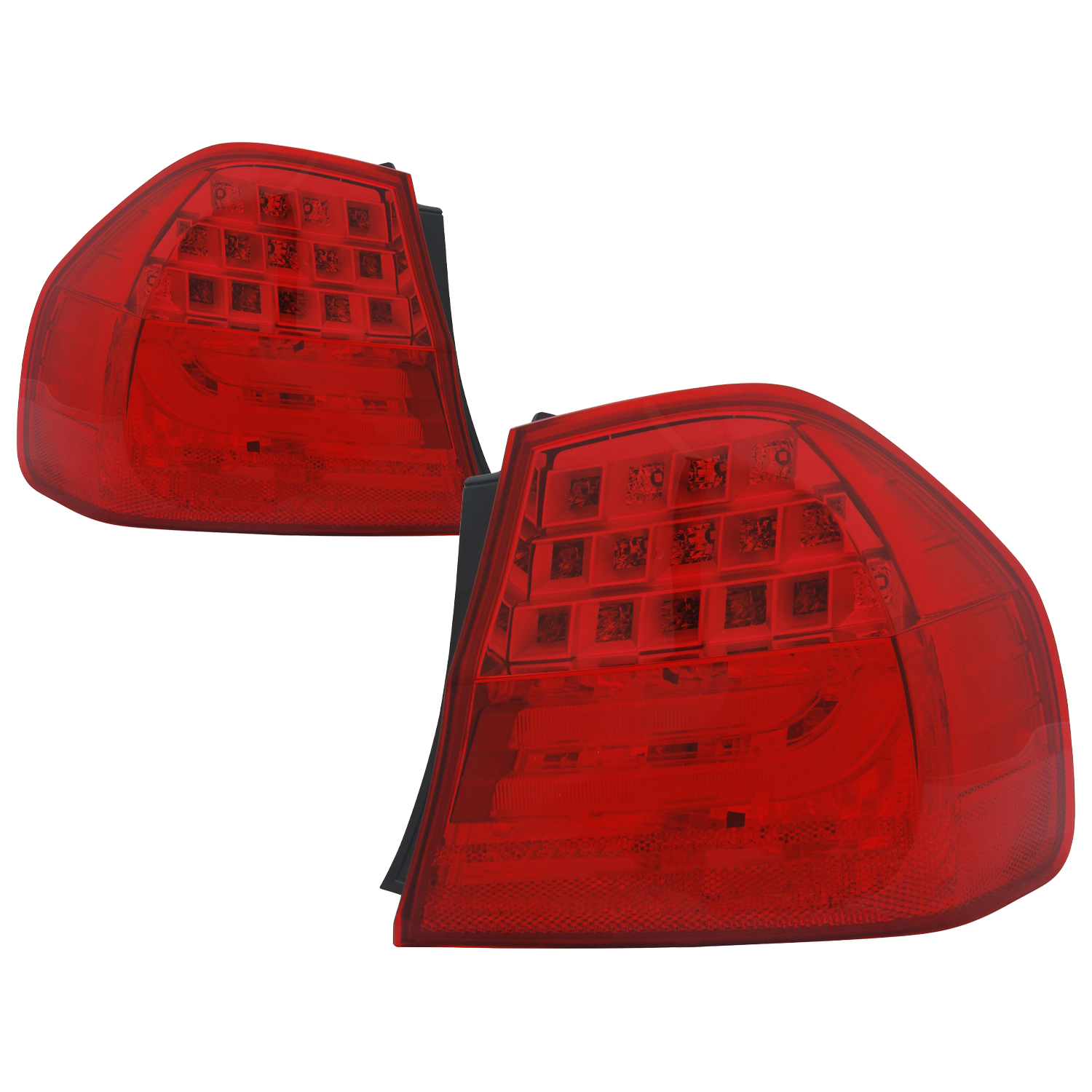 Tail Light Set For 09-11 BMW 328i, 09-11 BMW 335i, 09-11 BMW M3; CAPA Certified