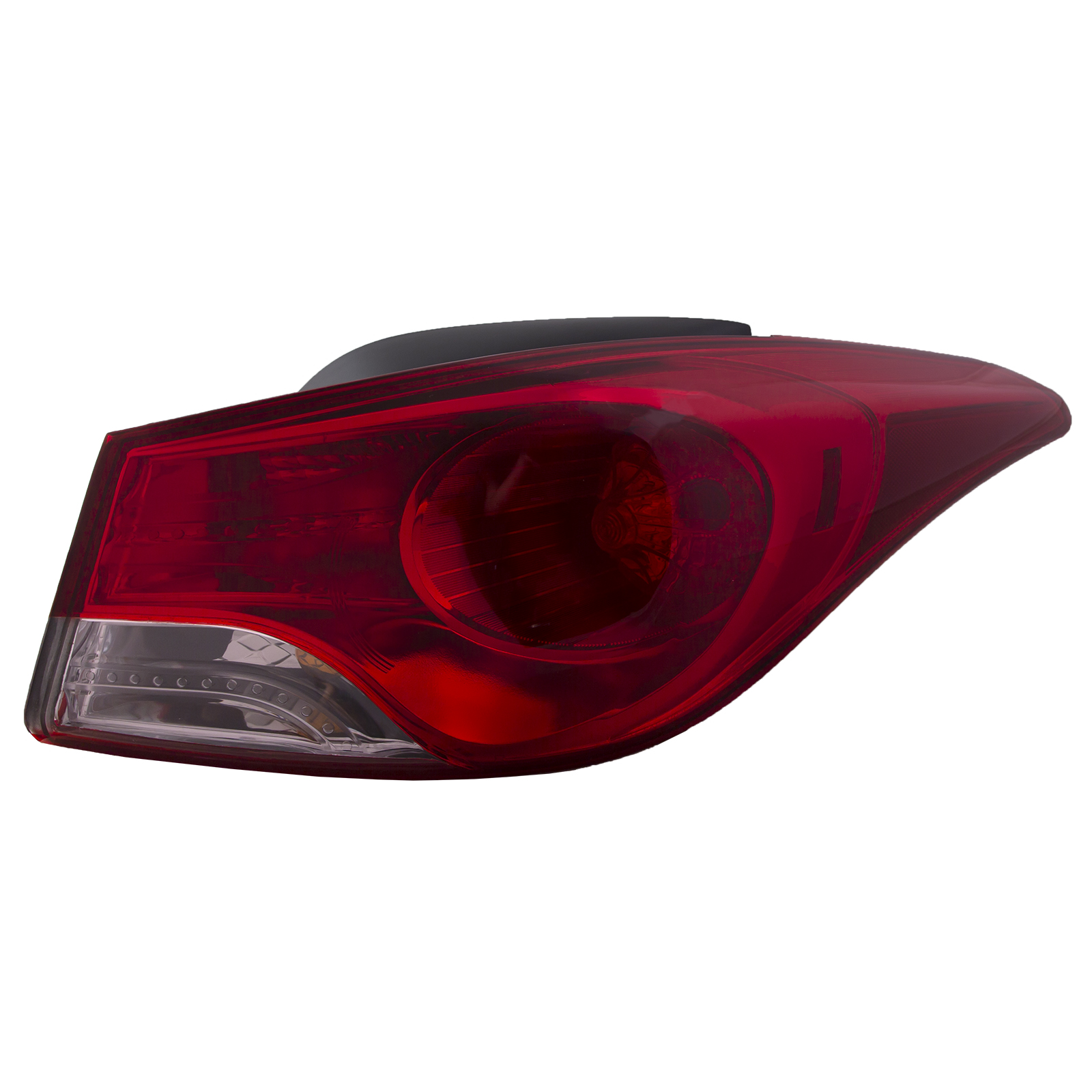 Right Passenger Side Tail Light For 11-13 Hyundai Elantra