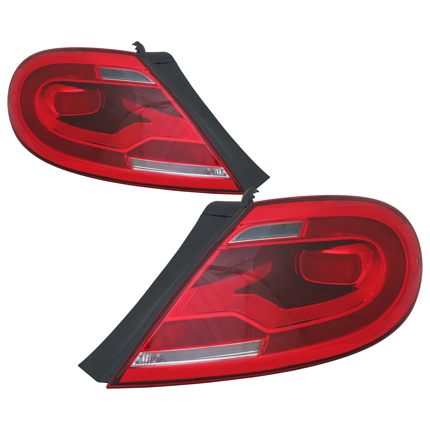 Tail Light Set For 13-16 Volkswagen Beetle; CAPA Certified