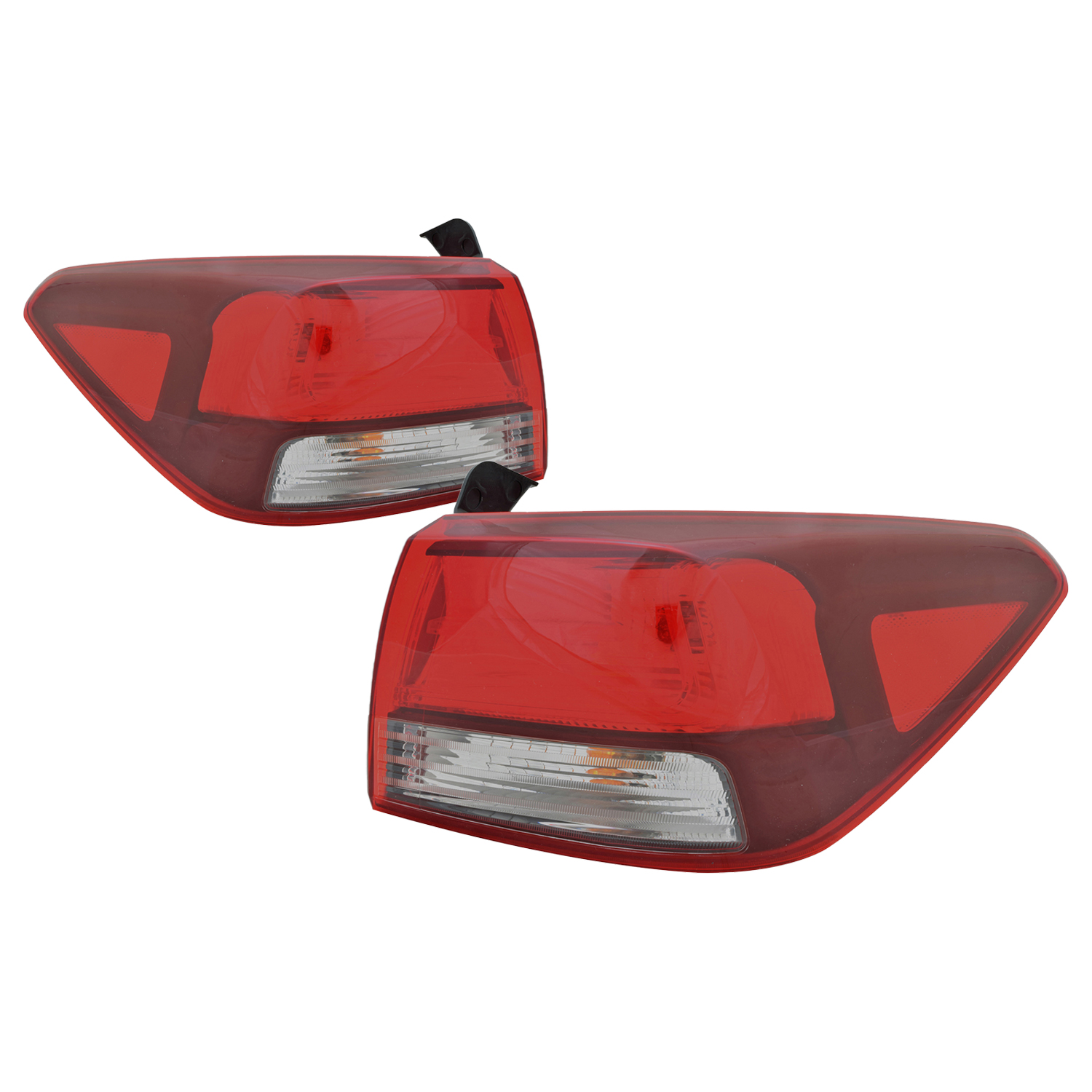 Tail Light Set For 18-23 Kia Rio; CAPA Certified