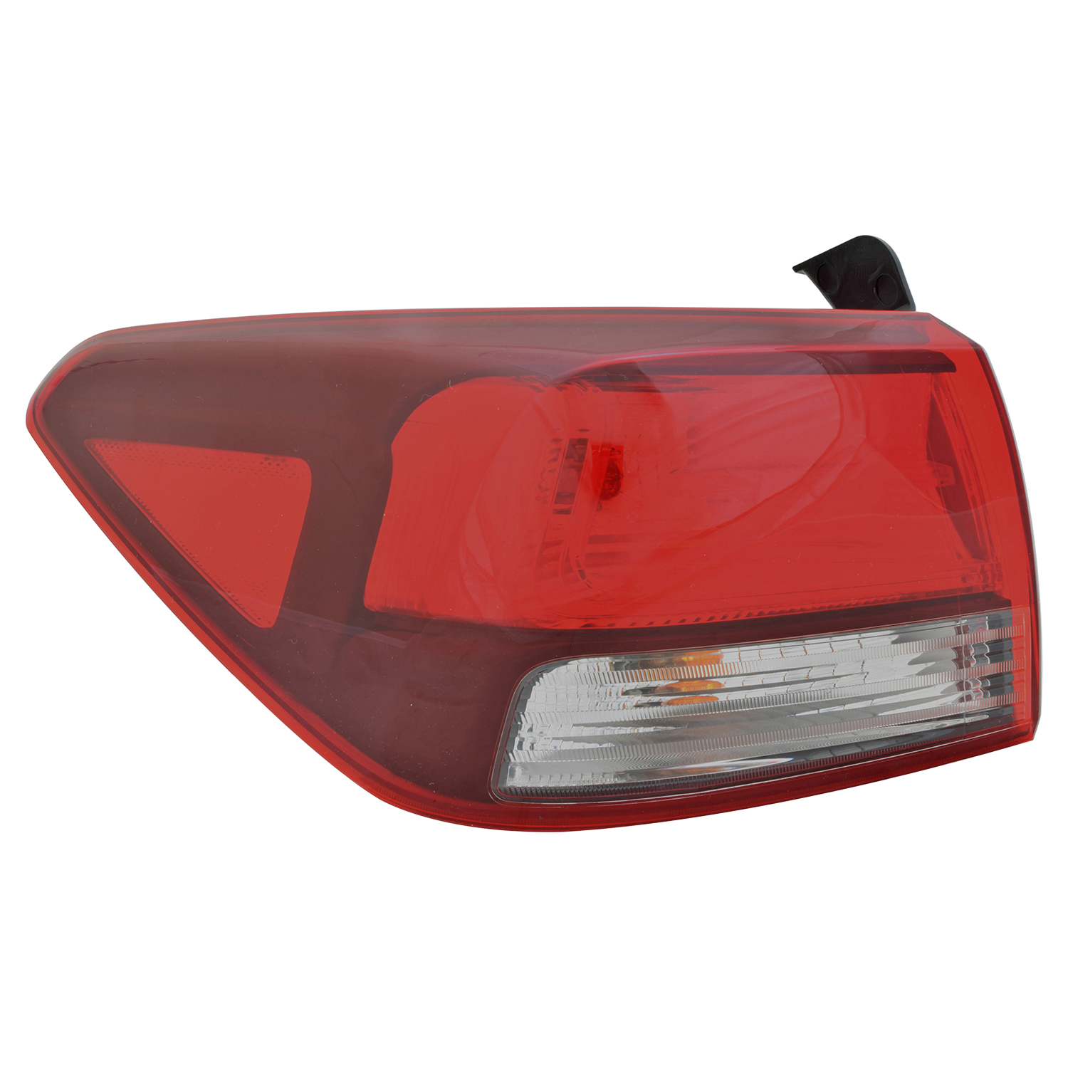 Left Driver Side Tail Light For 18-23 Kia Rio; CAPA Certified