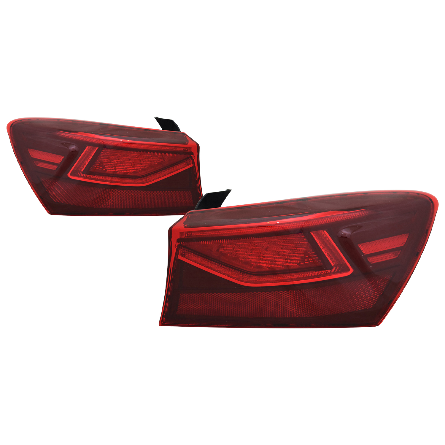 Tail Light Set For 19-21 Kia Forte; CAPA Certified