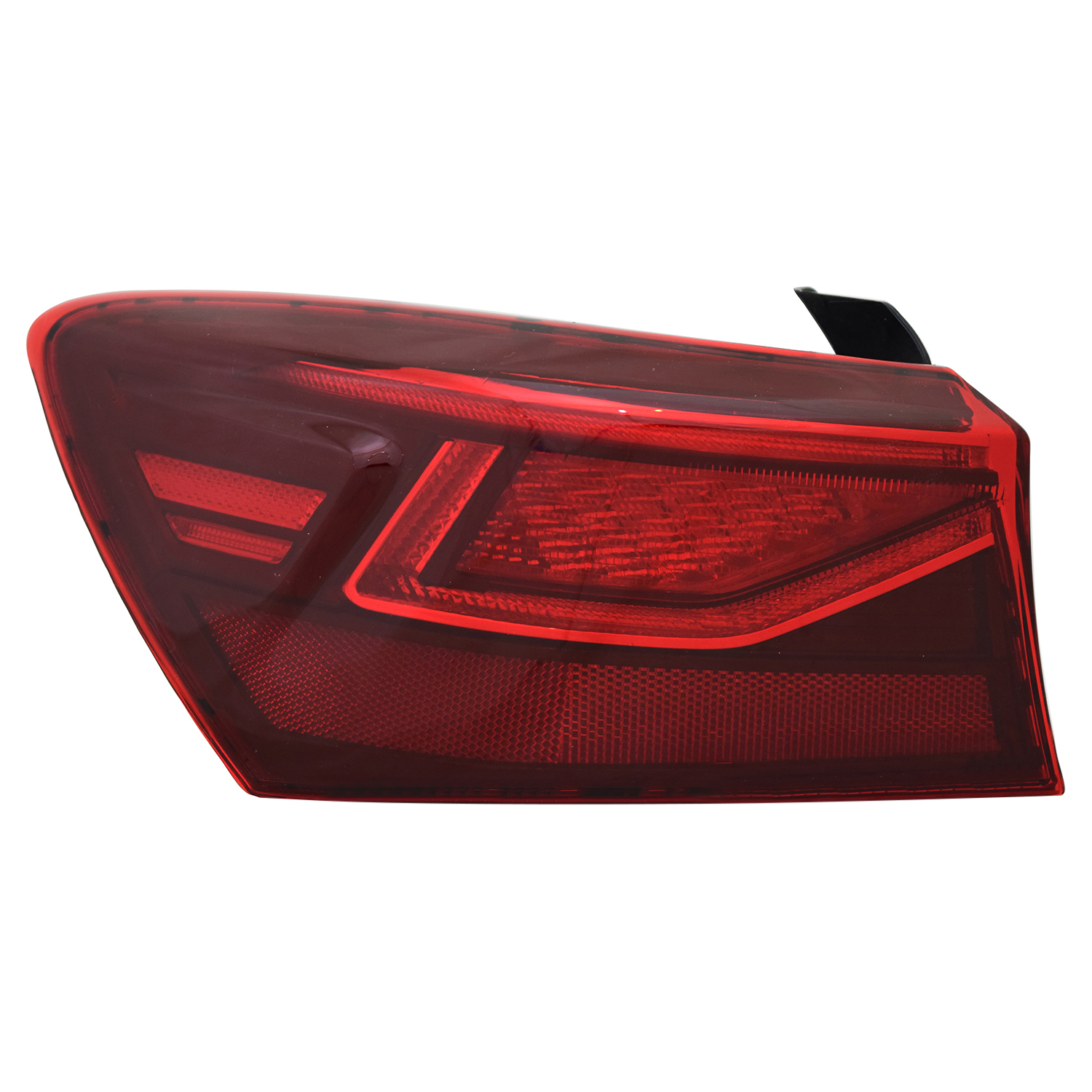 Left Driver Side Tail Light For 19-21 Kia Forte; CAPA Certified