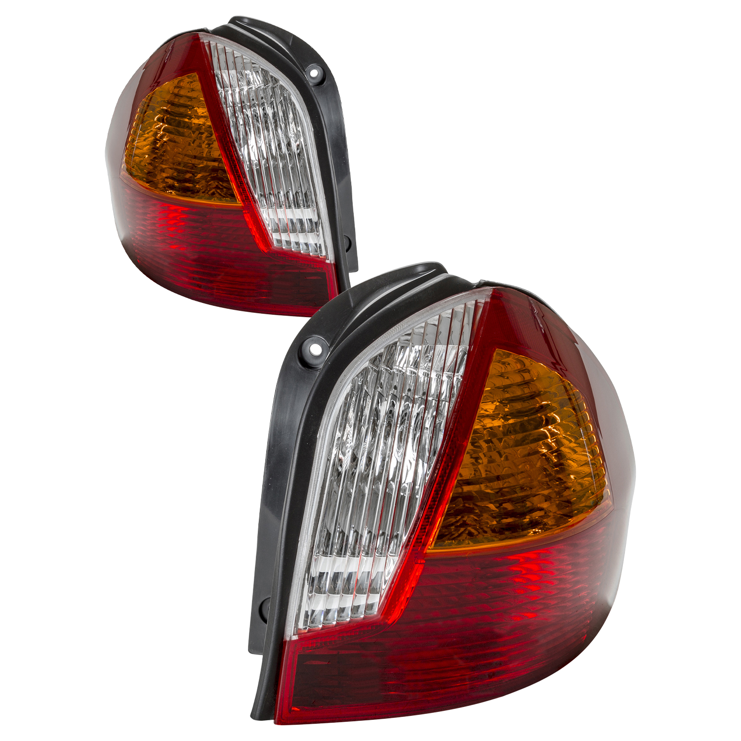 Tail Light Set For 01-04 Hyundai Santa Fe; CAPA Certified