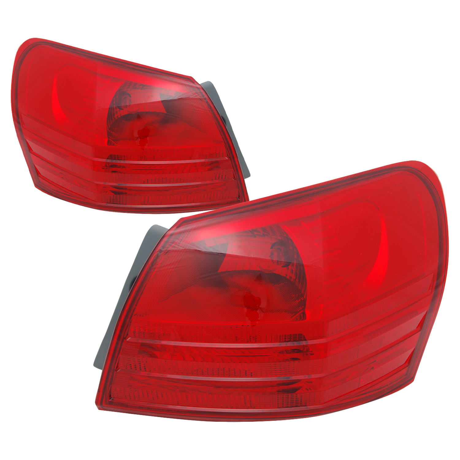 Tail Light Set For 08-13 Nissan Rogue, 14-15 Nissan Rogue Select; CAPA Certified