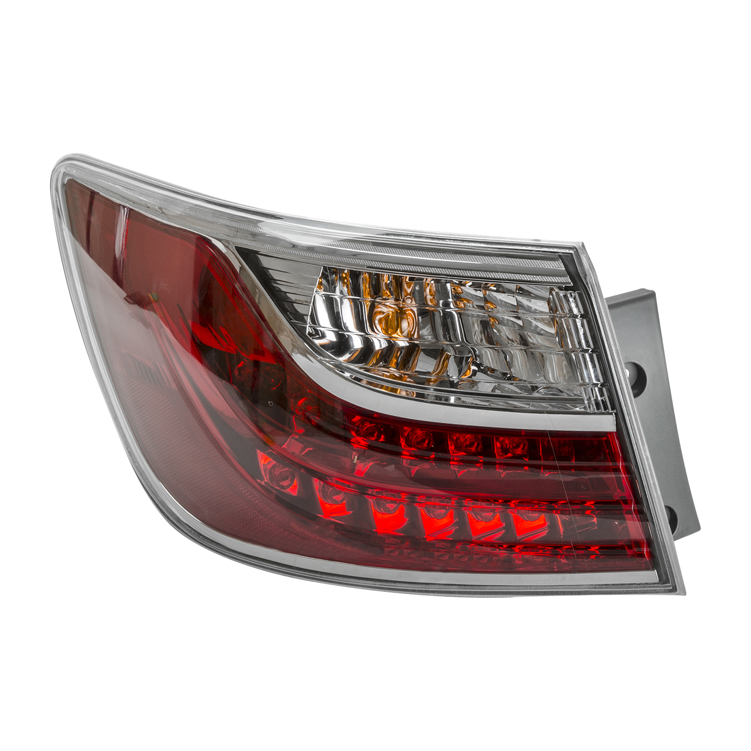 Left Driver Side Tail Light For 10-12 Mazda CX-9; CAPA Certified