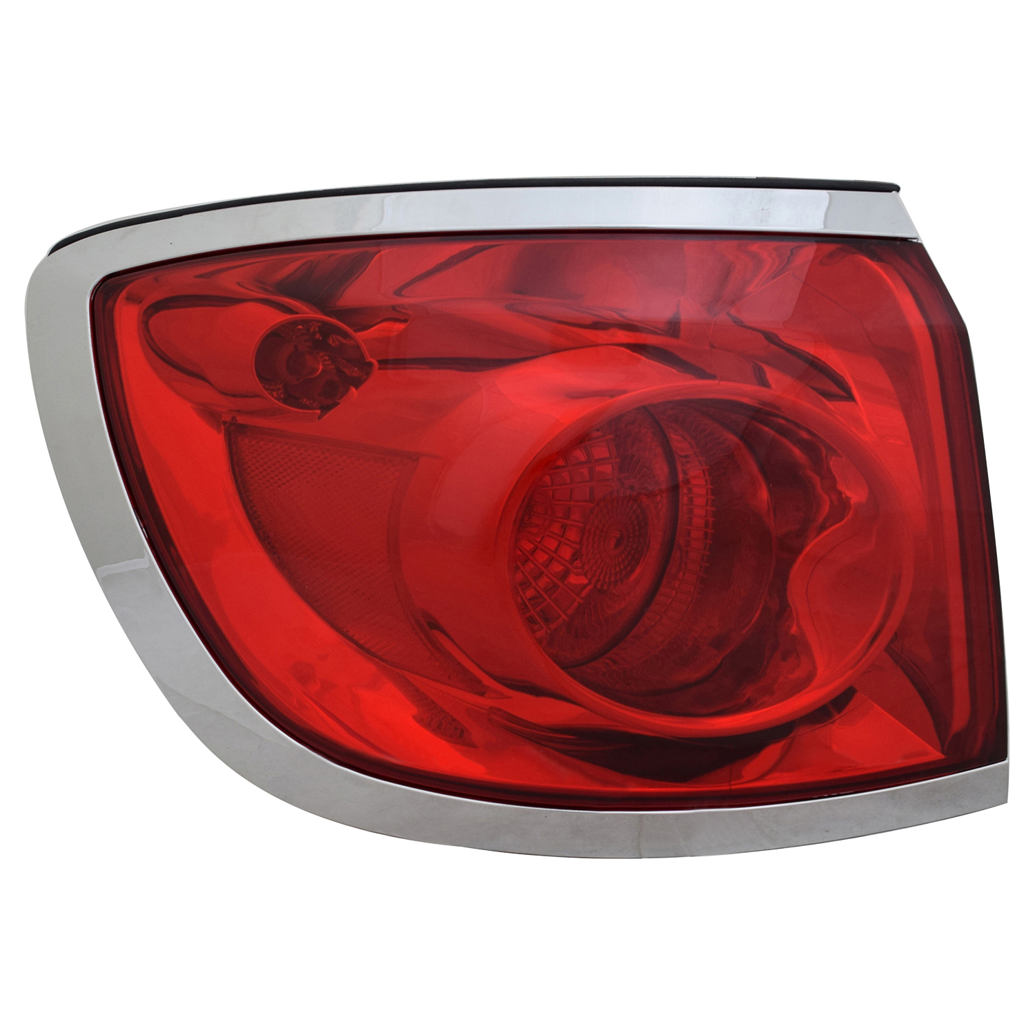 Left Driver Side Tail Light For 08-12 Buick Enclave; CAPA Certified