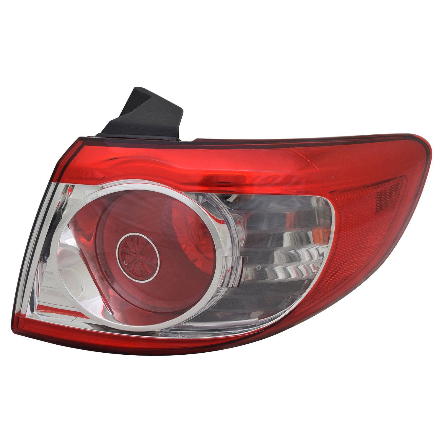 Right Passenger Side Tail Light For 10-12 Hyundai Santa Fe; CAPA Certified