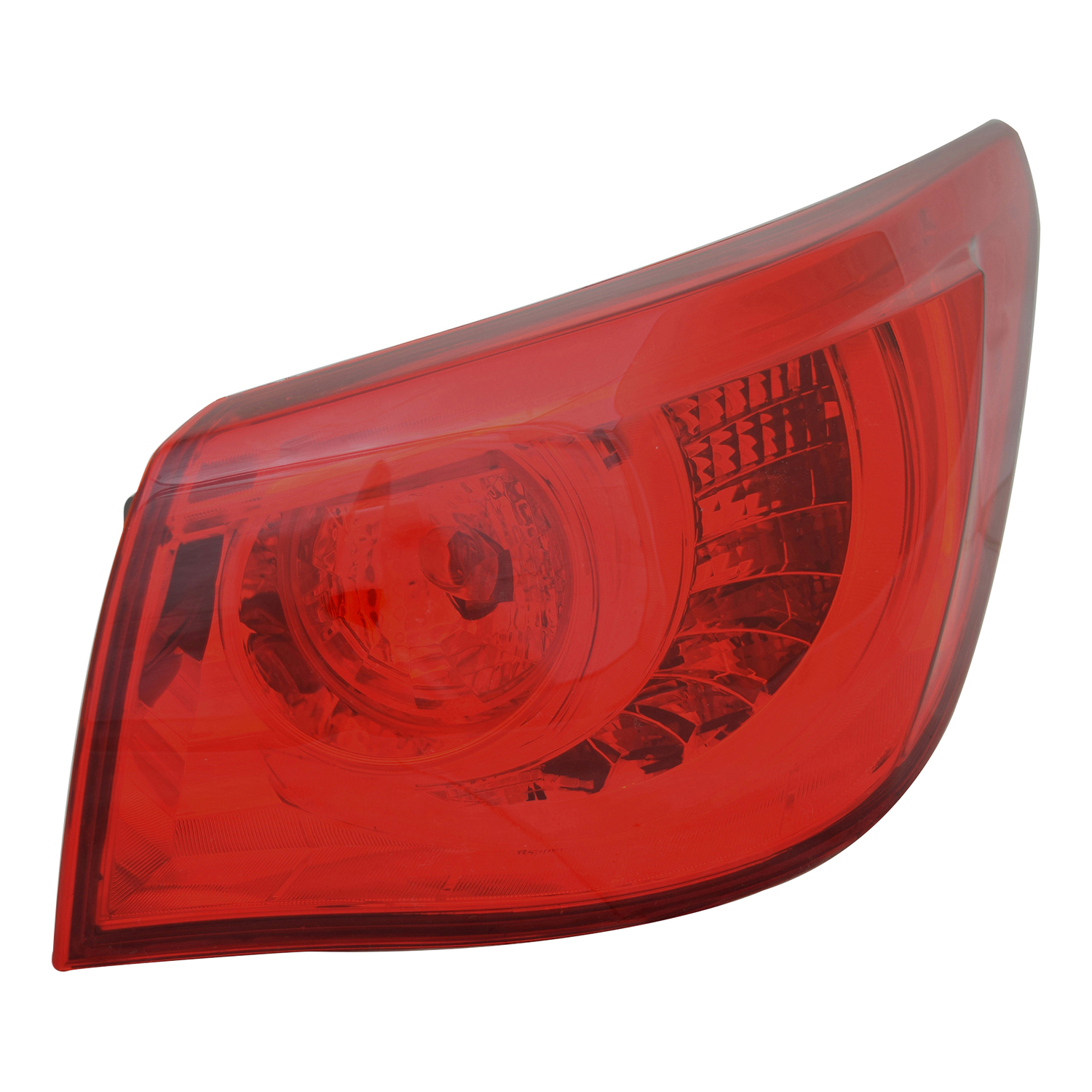 Right Passenger Side Tail Light For 14-17 Infiniti Q50; CAPA Certified
