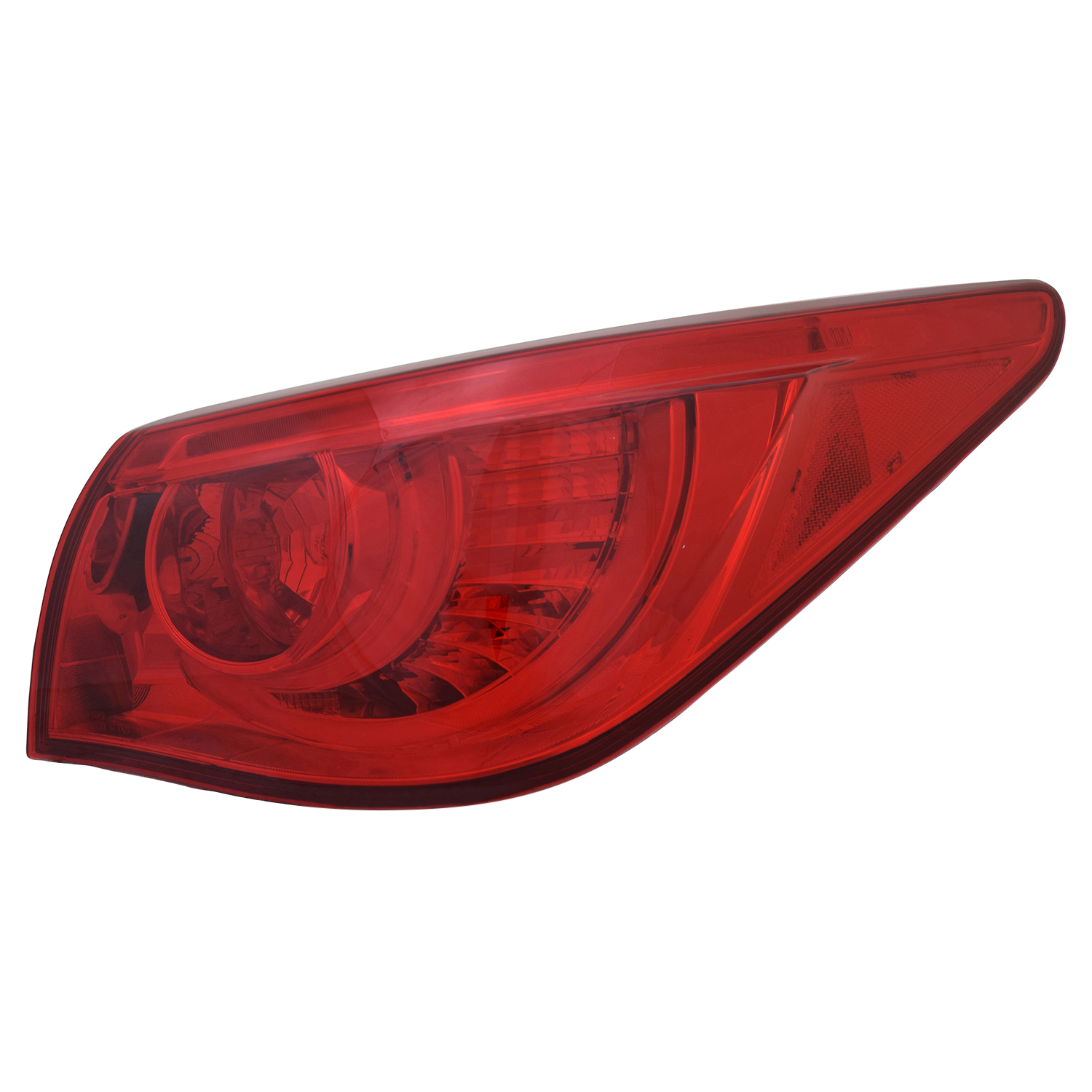 Right Passenger Side Tail Light For 16-17 Infiniti Q50; CAPA Certified