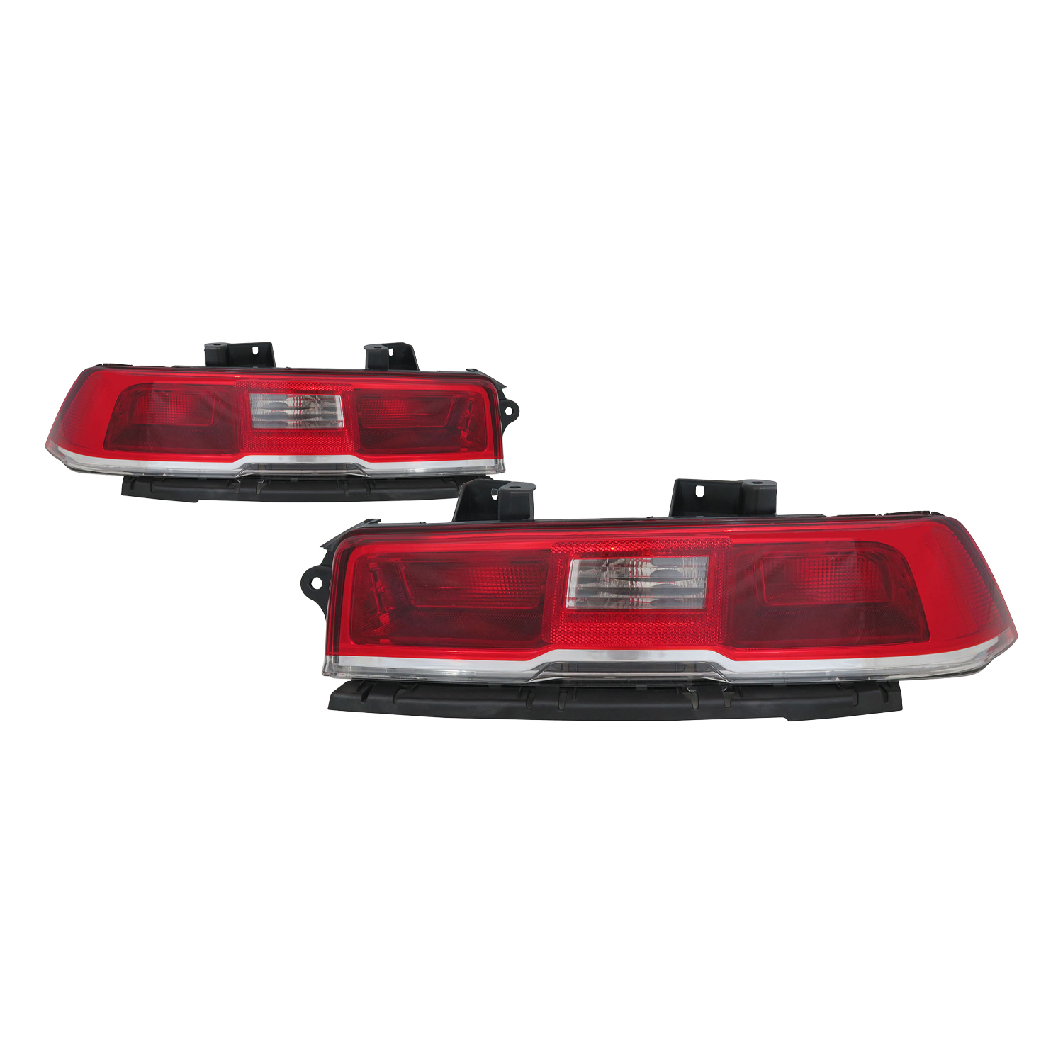 Tail Light Set For 14-15 Chevrolet Camaro; CAPA Certified