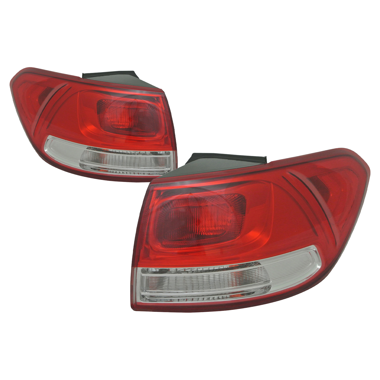 Tail Light Set For 16-18 Kia Sorento; CAPA Certified