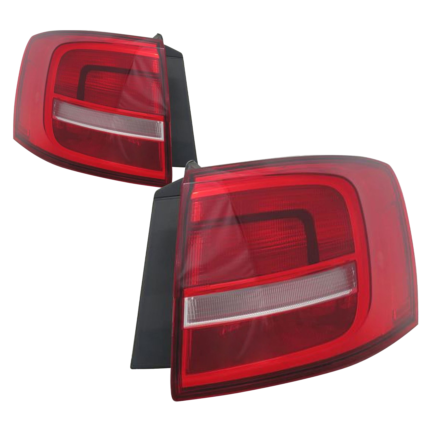 Tail Light Set For 15 Volkswagen Jetta; CAPA Certified