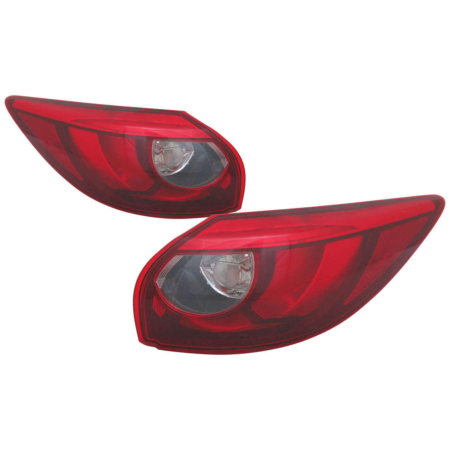 Tail Light Set For 16 Mazda CX-5; CAPA Certified