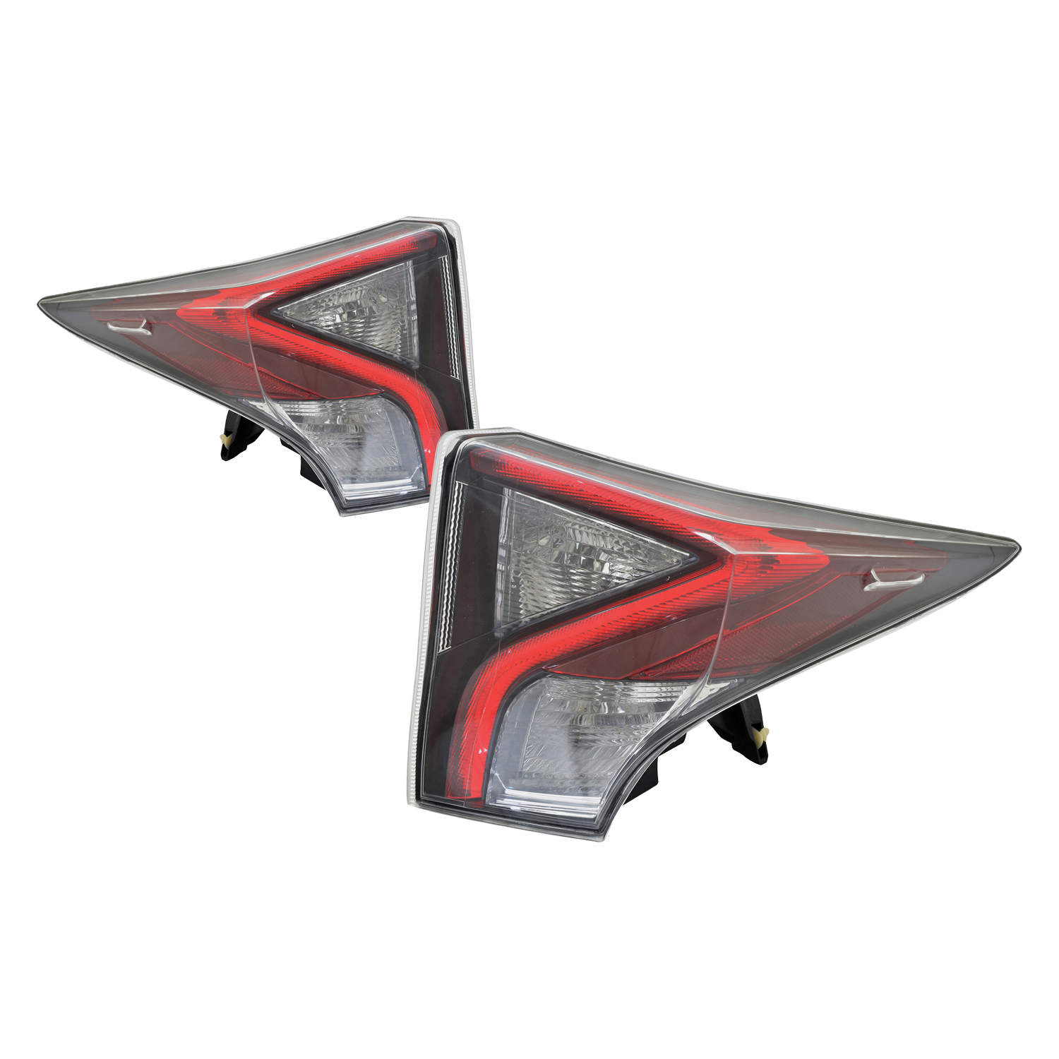 Tail Light Set For 17-18 Toyota Prius; CAPA Certified