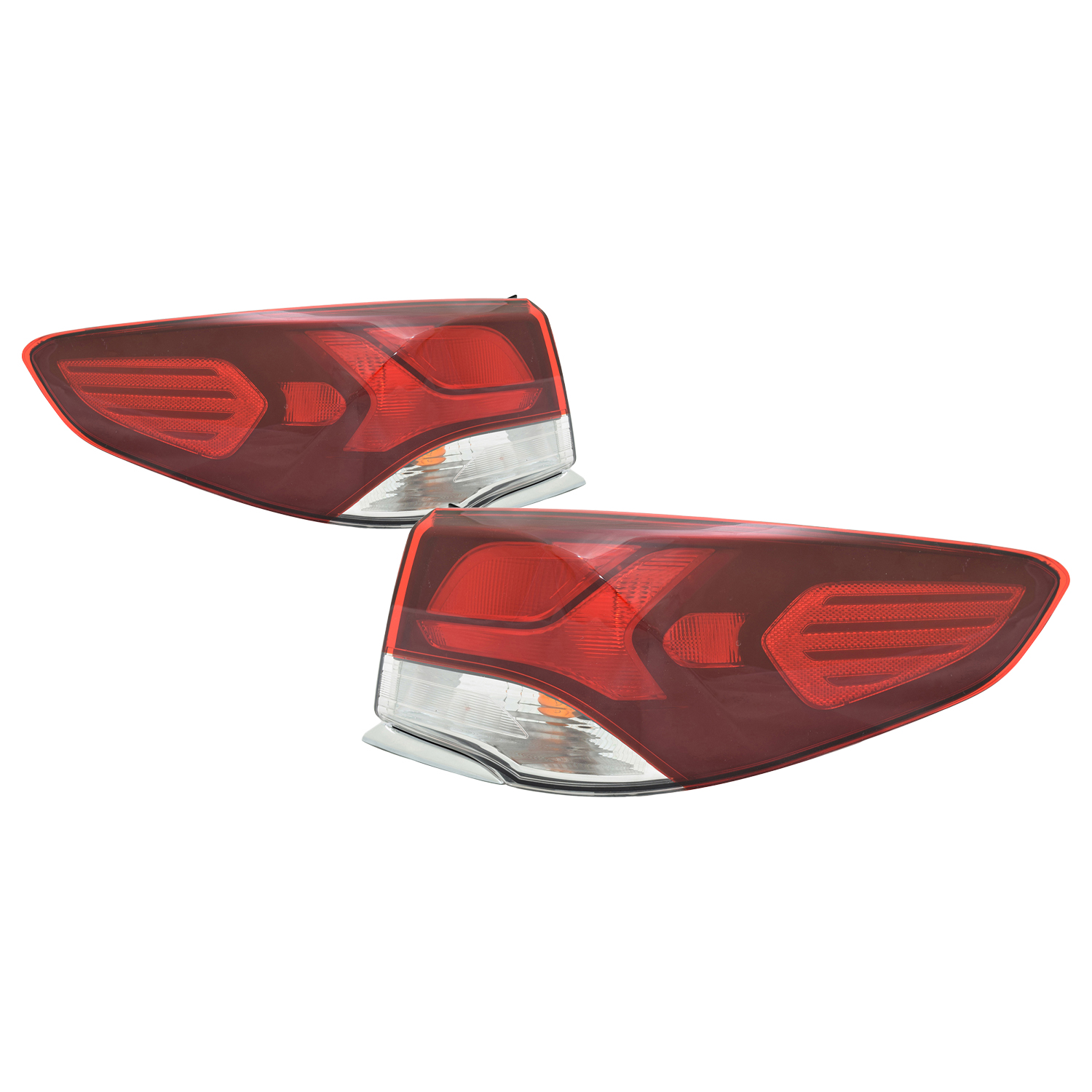 Tail Light Set For 18-19 Hyundai Sonata; CAPA Certified