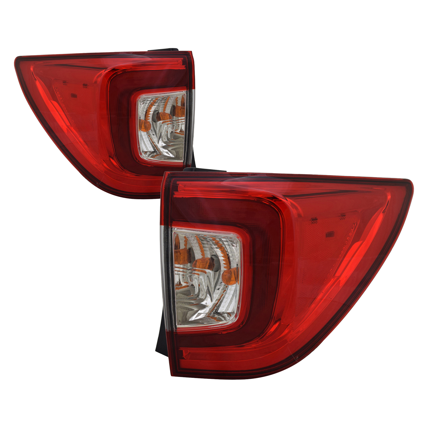 Tail Light Set For 19-22 Honda Pilot; CAPA Certified