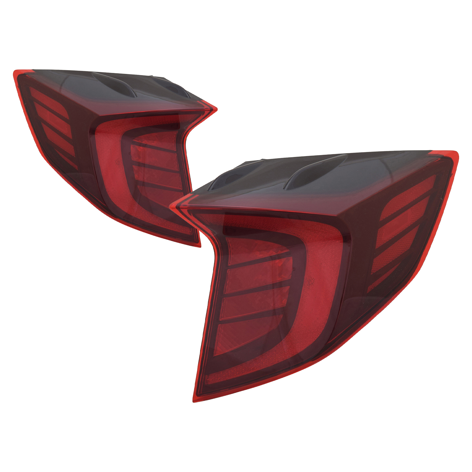 Tail Light Set For 20-22 Hyundai Sonata; CAPA Certified
