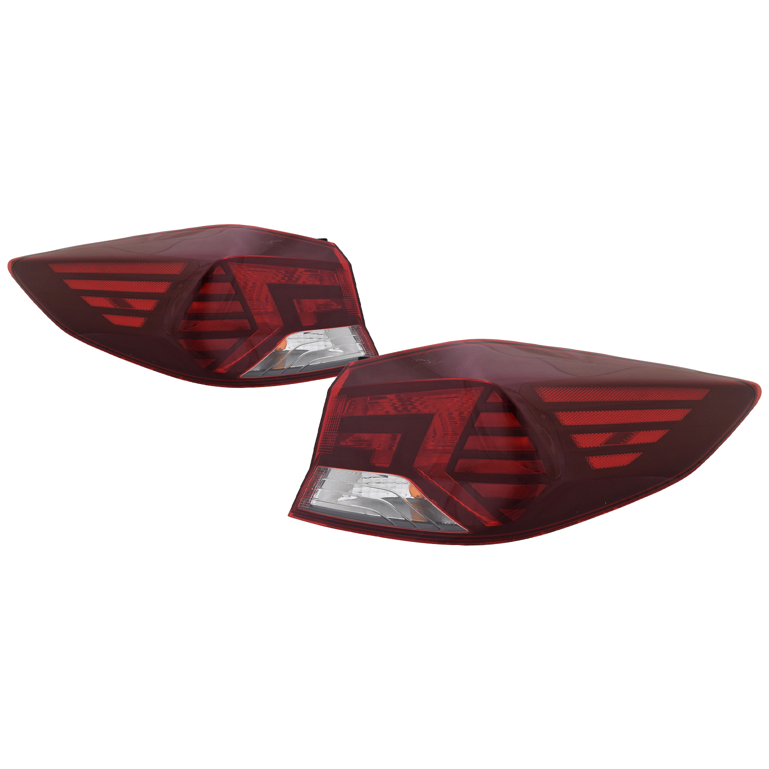 Tail Light Set For 19-20 Hyundai Elantra; CAPA Certified