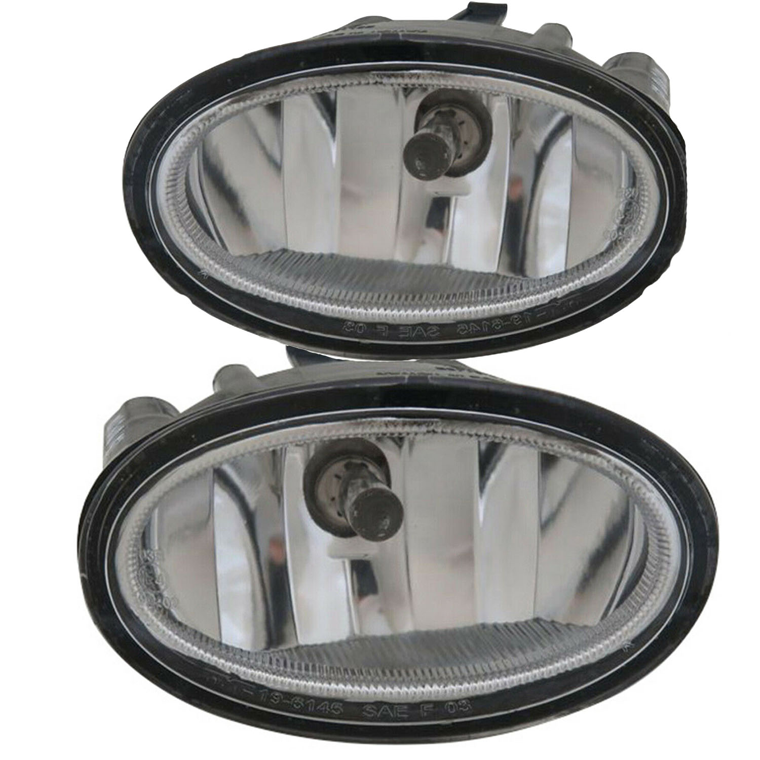 Fog Light Set For 17-19 Honda CR-V, 16-18 Honda HR-V; CAPA Certified