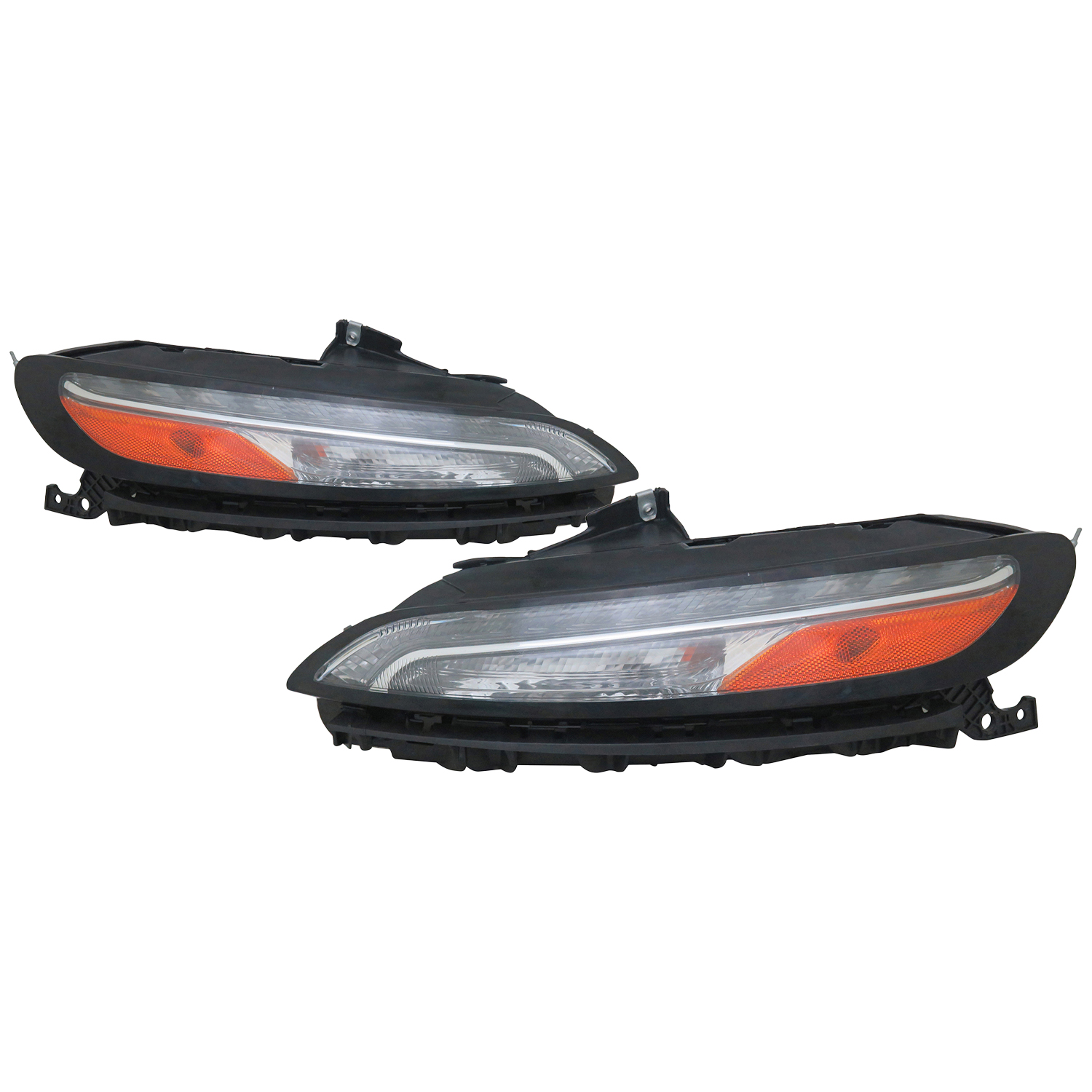 Daytime Running Light Set For 14-18 Jeep Cherokee; CAPA Certified