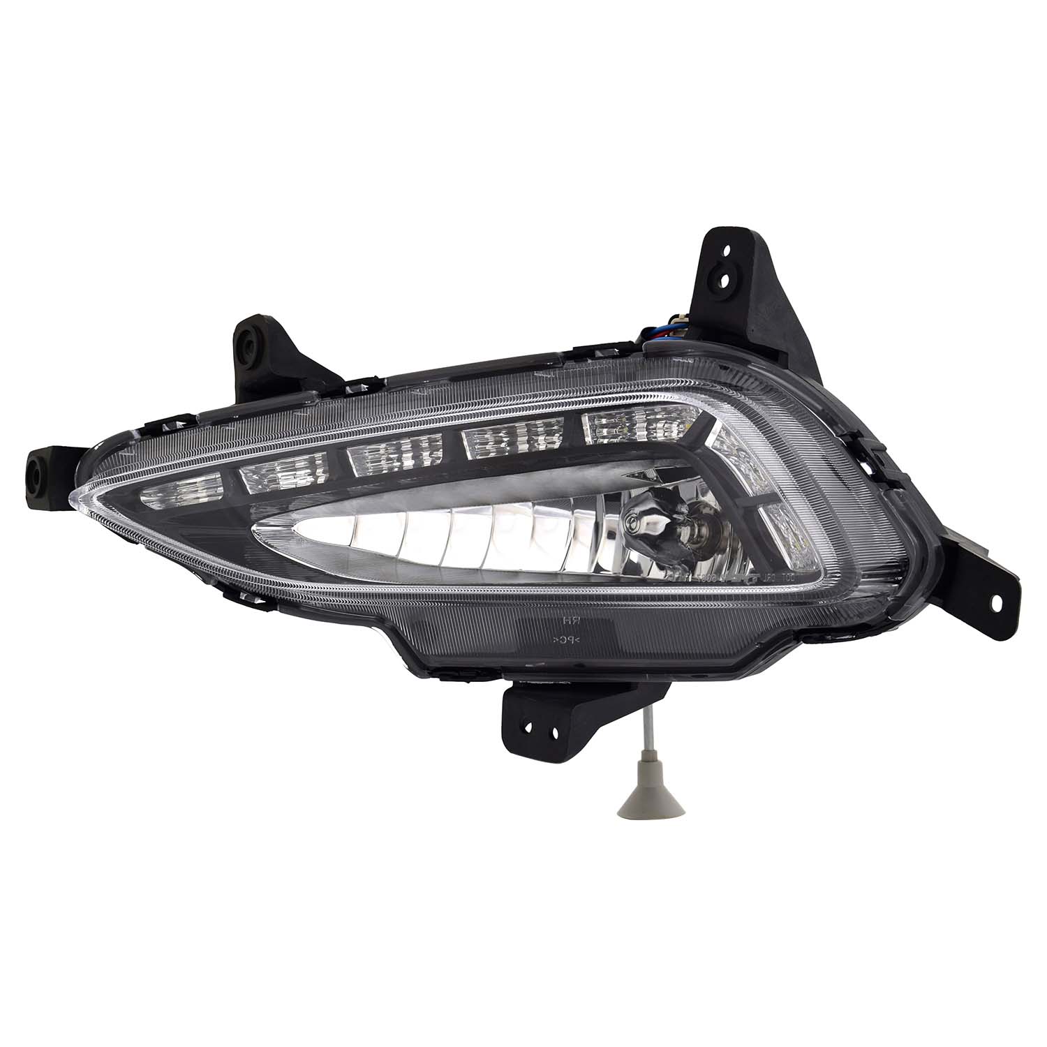 Left Driver Side Fog Light For 16-18 Hyundai Tucson; CAPA Certified