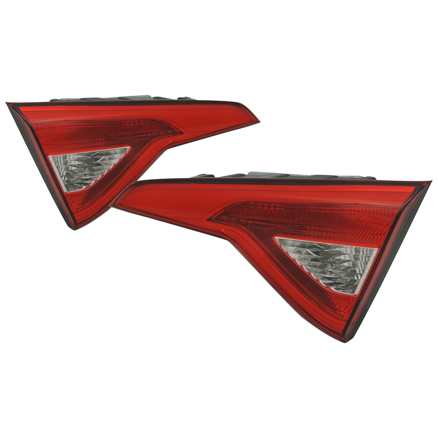 Tail Light Set For 15-17 Hyundai Sonata; CAPA Certified