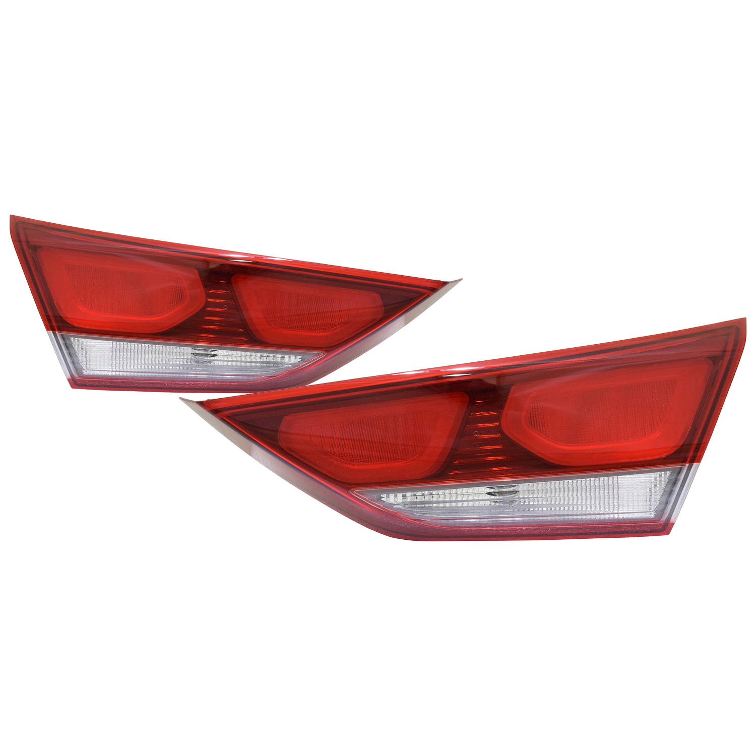 Tail Light Set For 17-18 Hyundai Elantra; CAPA Certified
