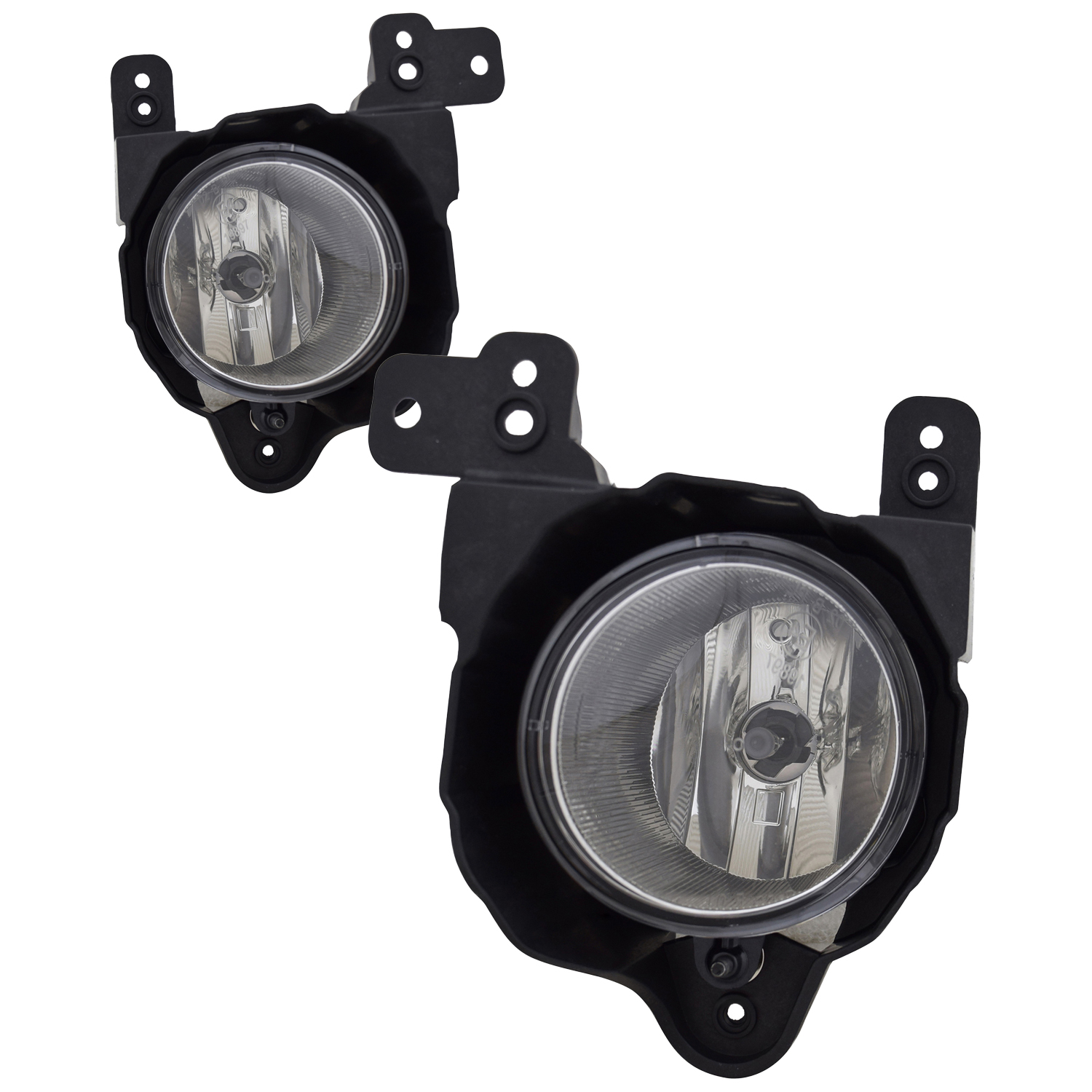 Fog Light Set For 10-11 Kia Soul; CAPA Certified