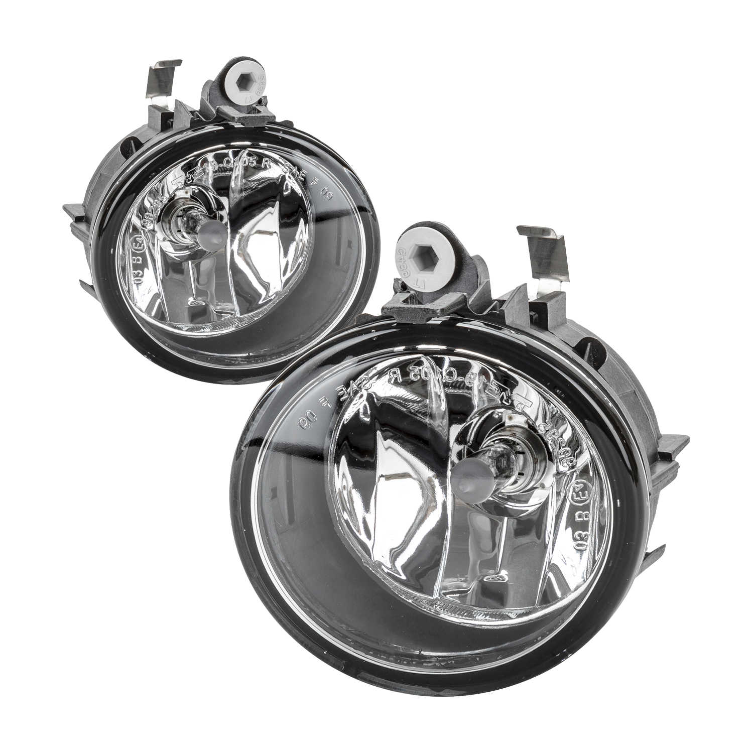 Fog Light Set For 11-17 BMW X3; CAPA Certified
