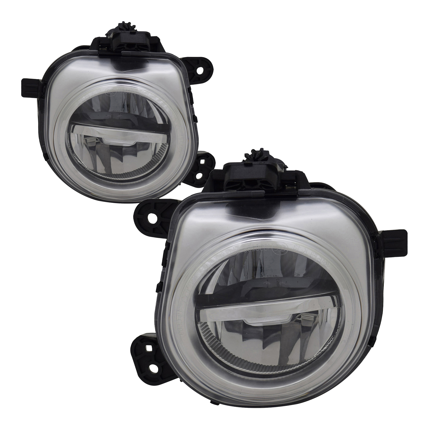 Fog Light Set For 15-17 BMW X3, 15-18 BMW X4, 14-18 BMW X5, 15-18 BMW X6; CAPA Certified