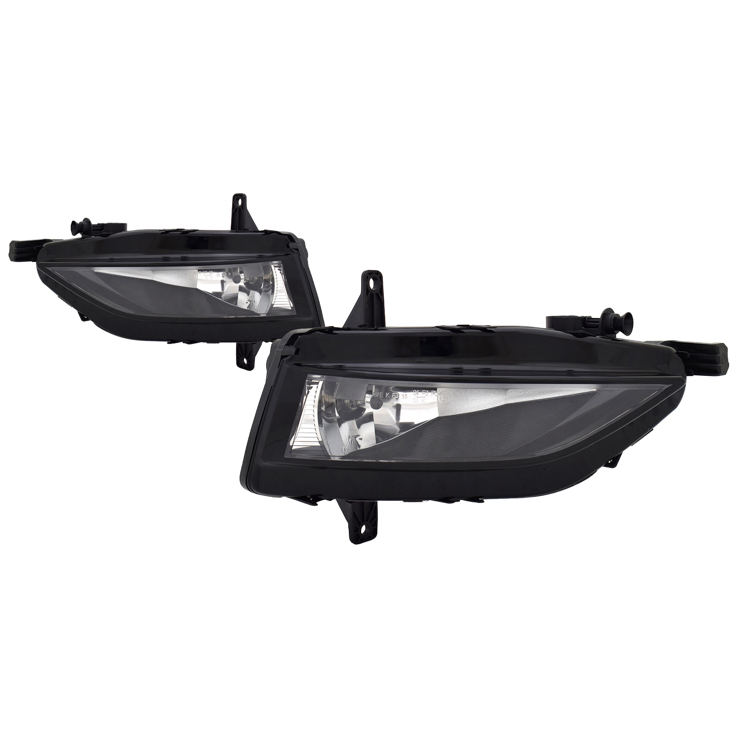 Fog Light Set For 18-21 Volkswagen Golf, 18-19 Volkswagen Golf SportWagen, 19-21 Volkswagen Jetta; CAPA Certified