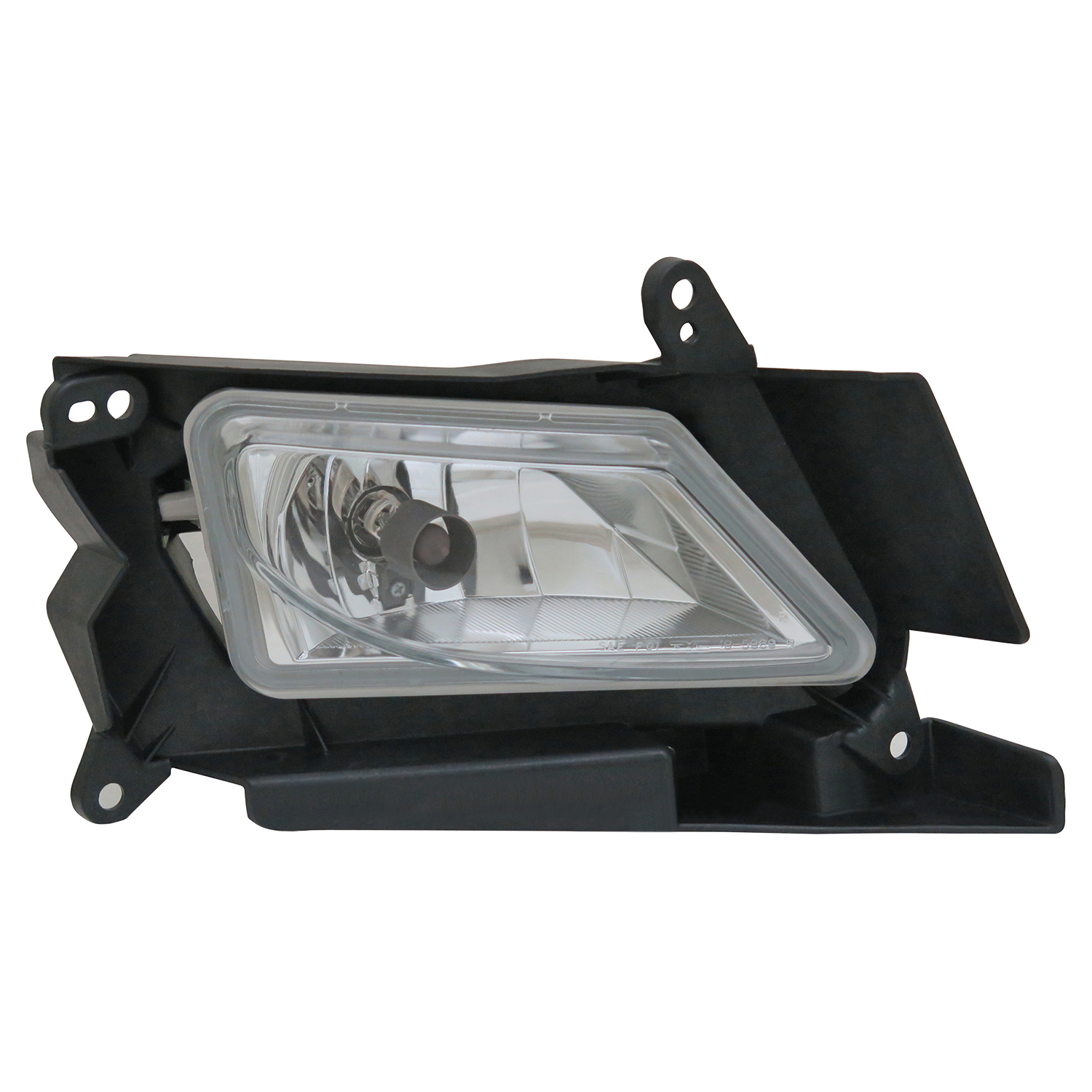 Right Passenger Side Fog Light For 10-11 Mazda 3; CAPA Certified