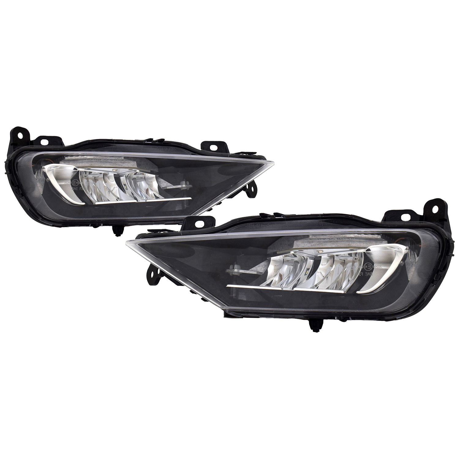Fog Light Set For 18-20 Volvo V90; CAPA Certified