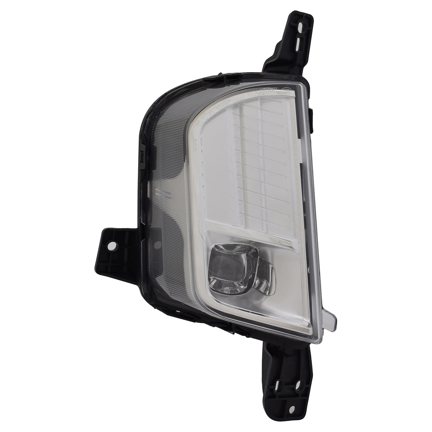Right Passenger Side Fog Light For 19-24 Ford Edge; CAPA Certified