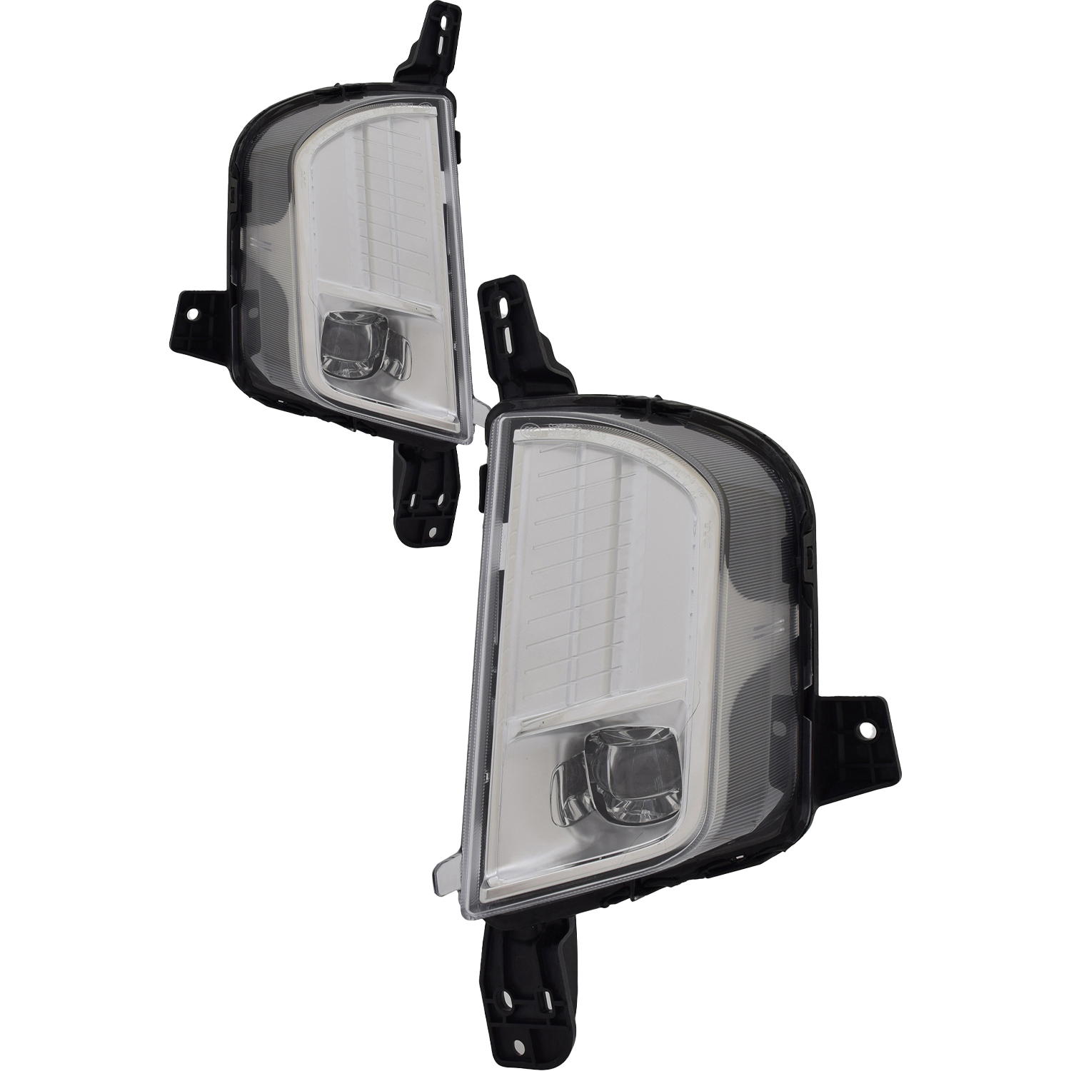 Fog Light Set For 19-22 Ford Edge; CAPA Certified