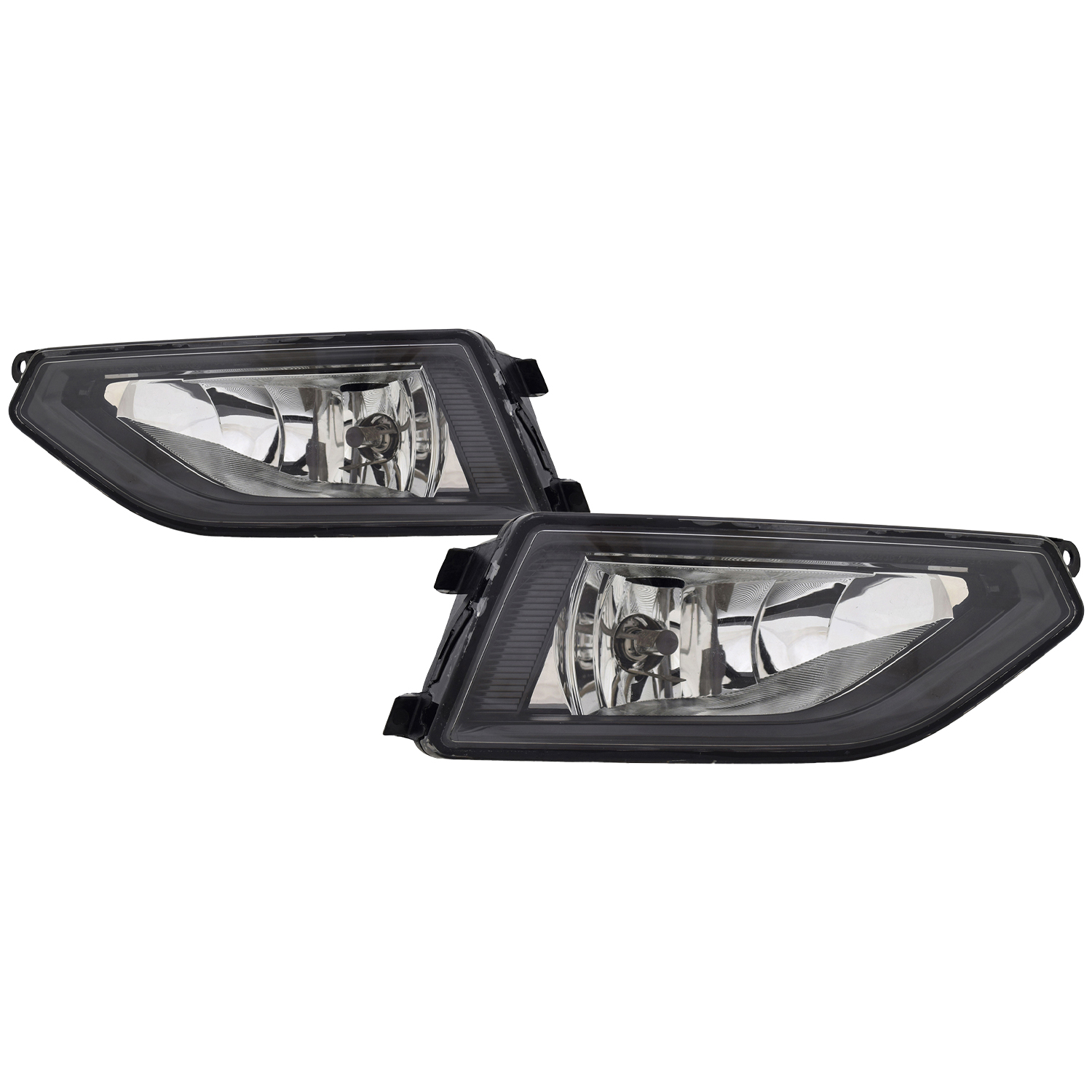 Fog Light Set For 18-20 Volkswagen Atlas; CAPA Certified