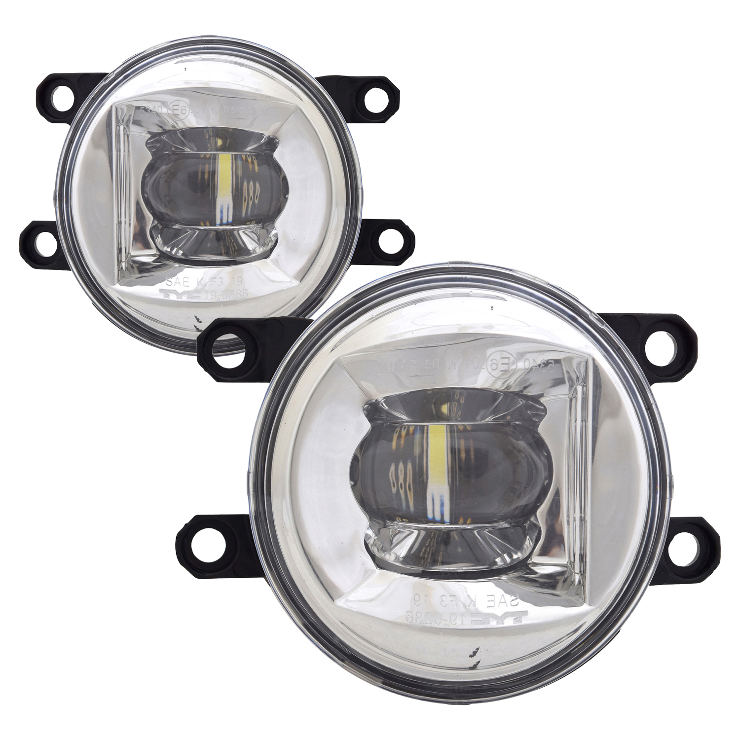 Fog Light Set For 21-25 Toyota Sienna; CAPA Certified