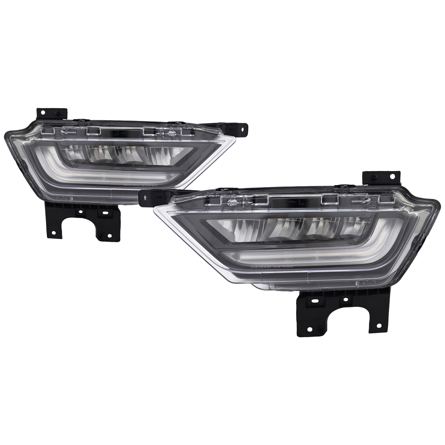 Fog Light Set For 21-23 Ford F-150; CAPA Certified