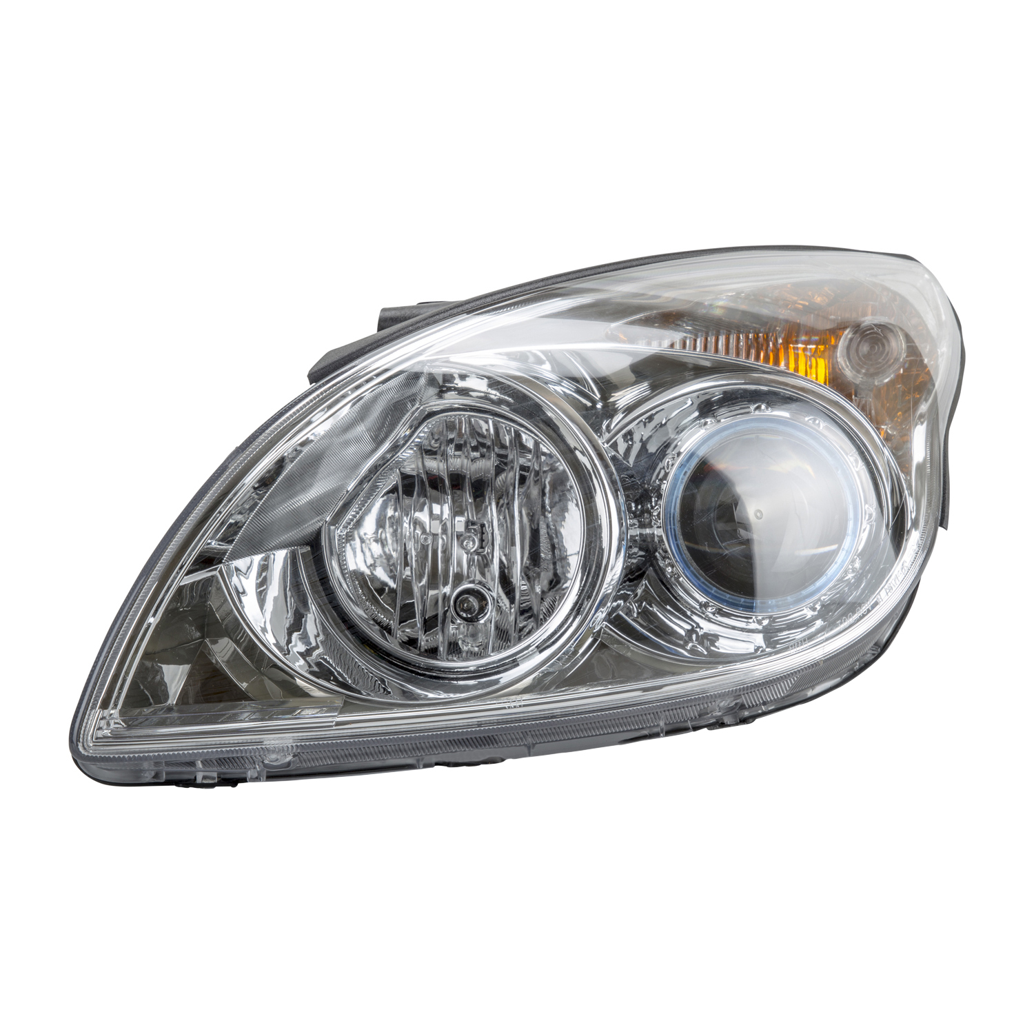 Left Driver Side Headlight For 10-12 Hyundai Elantra; CAPA Certified