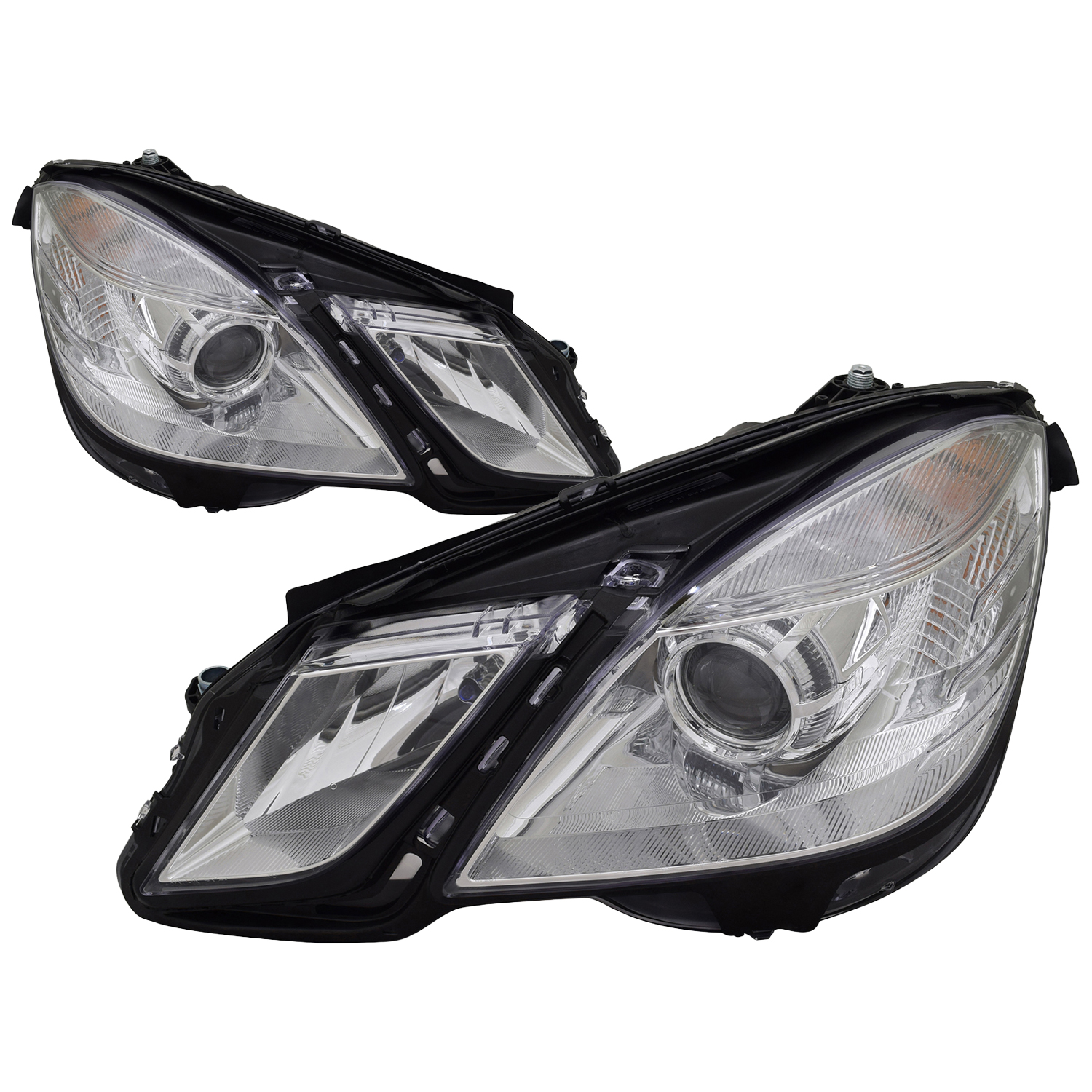 Headlight Set For 10-14 Mercedes-Benz E350, 10-14 Mercedes-Benz E550; CAPA Certified