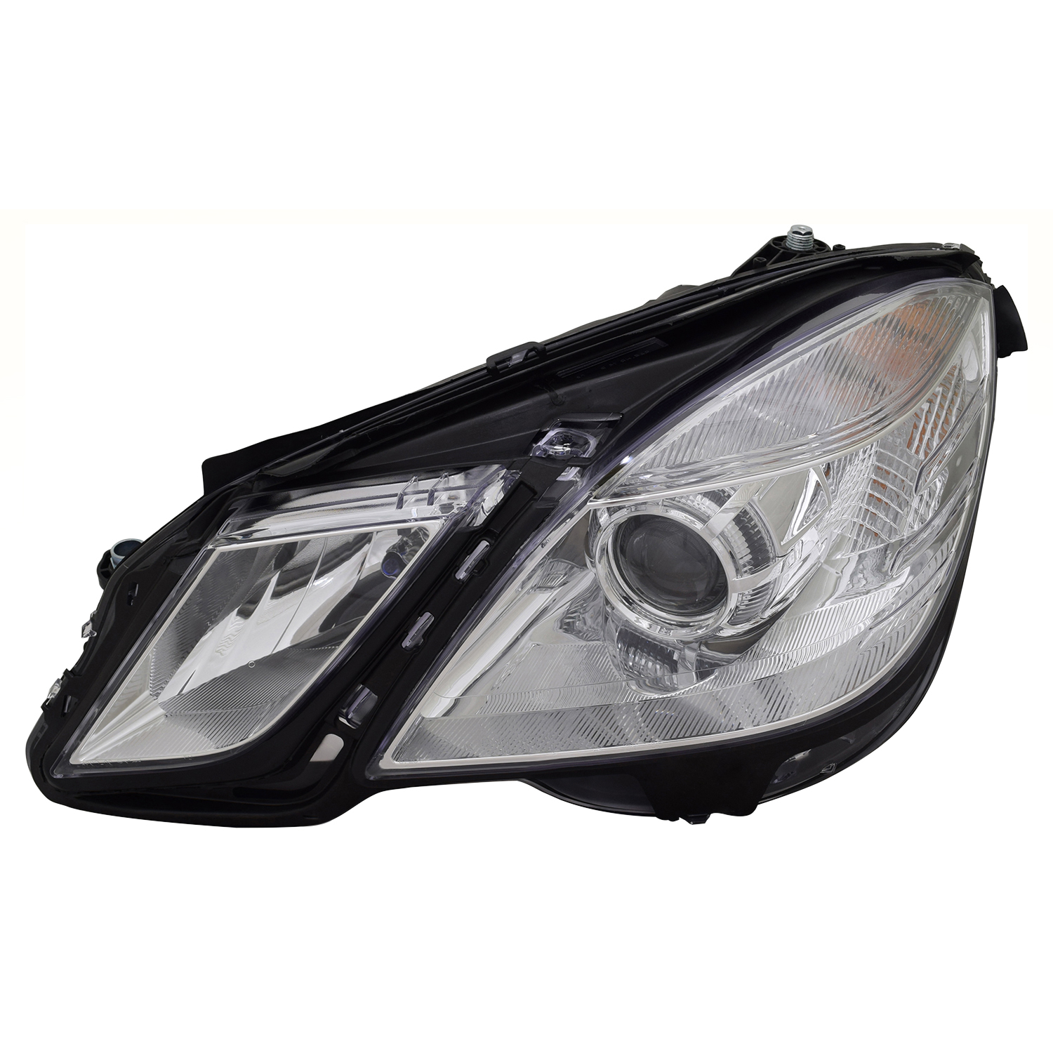 Left Driver Side Headlight For 10-14 Mercedes-Benz E350, 10-14 Mercedes-Benz E550; CAPA Certified