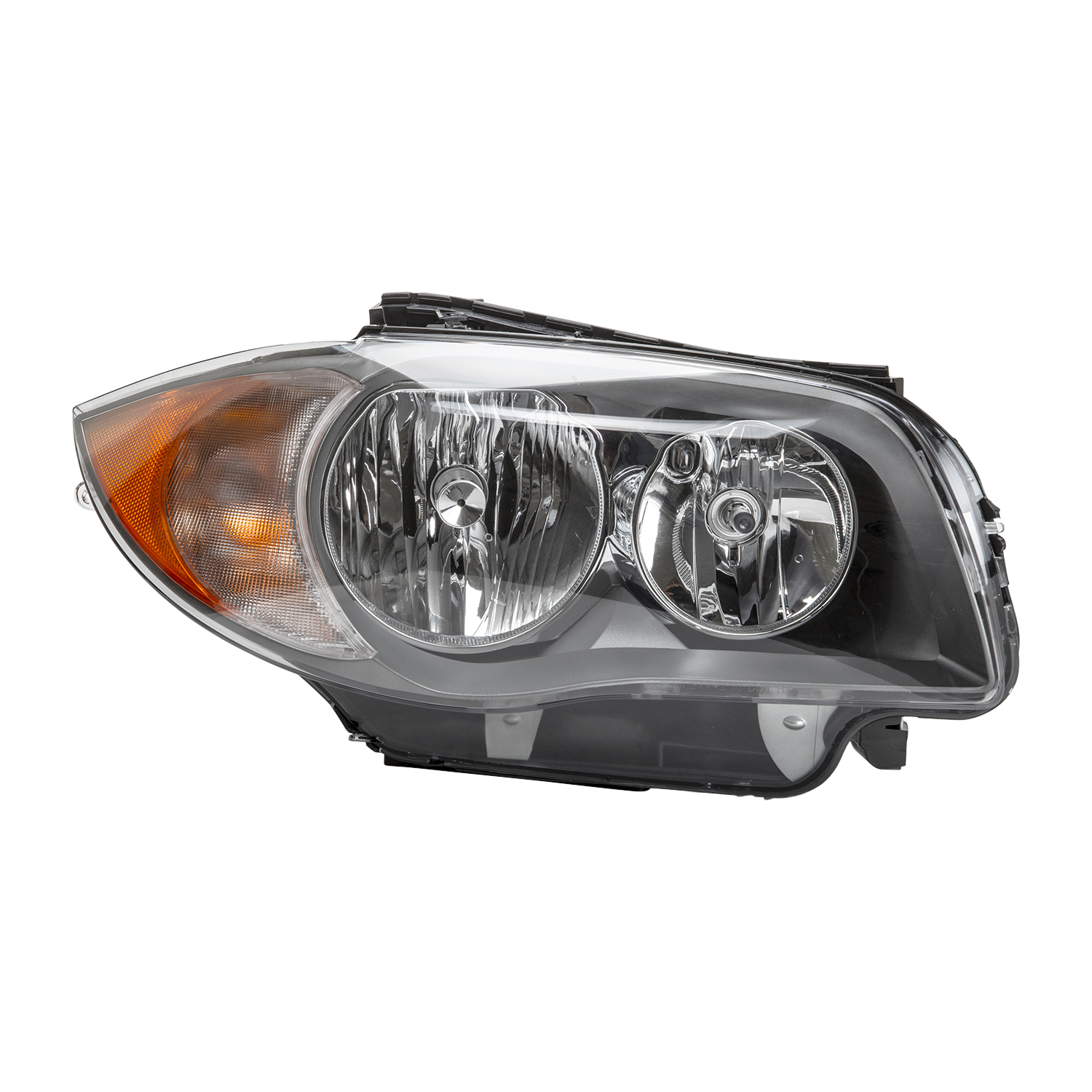 Right Passenger Side Headlight For 08-12 BMW 128i, 08-12 BMW 135i; CAPA Certified