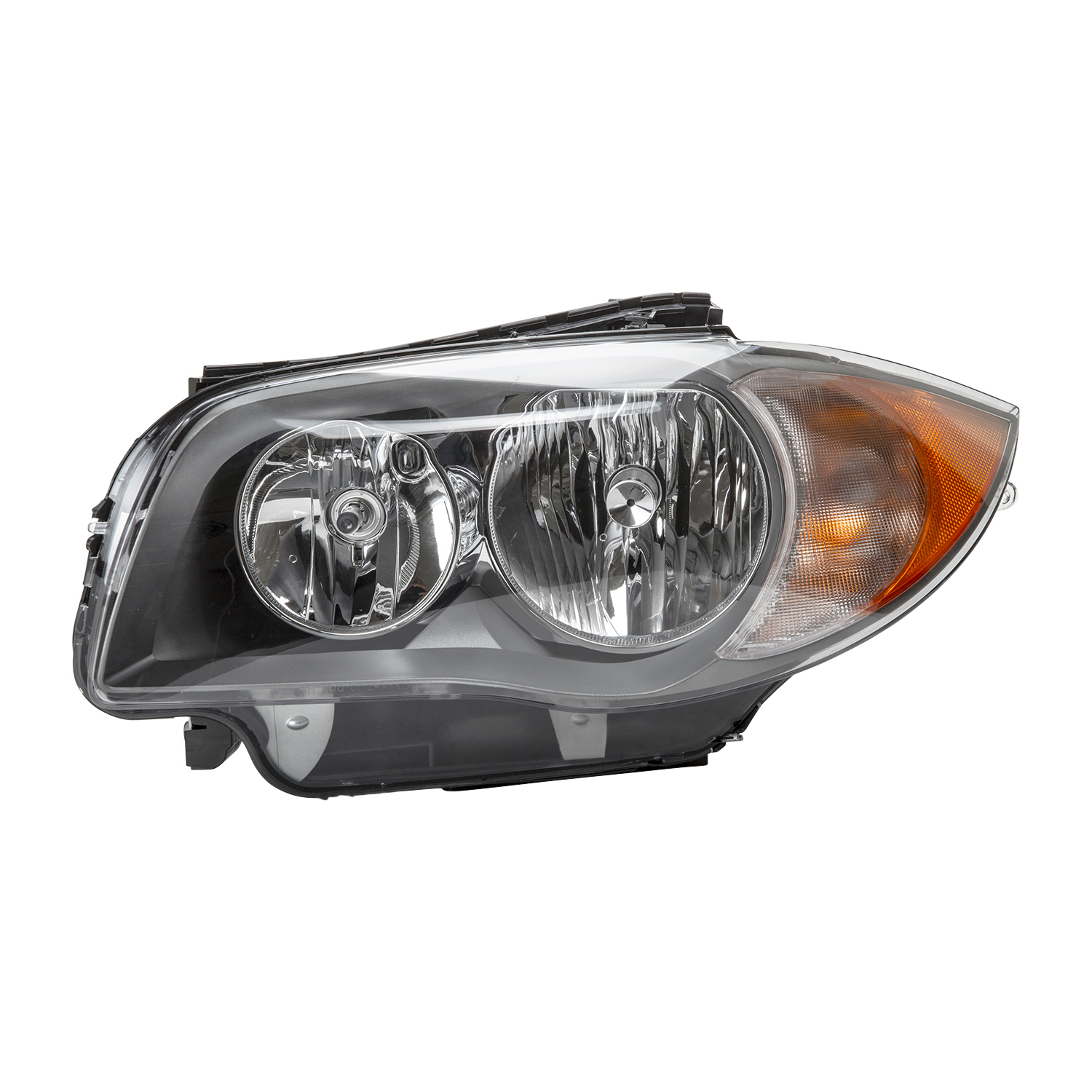 Left Driver Side Headlight For 08-12 BMW 128i, 08-12 BMW 135i; CAPA Certified