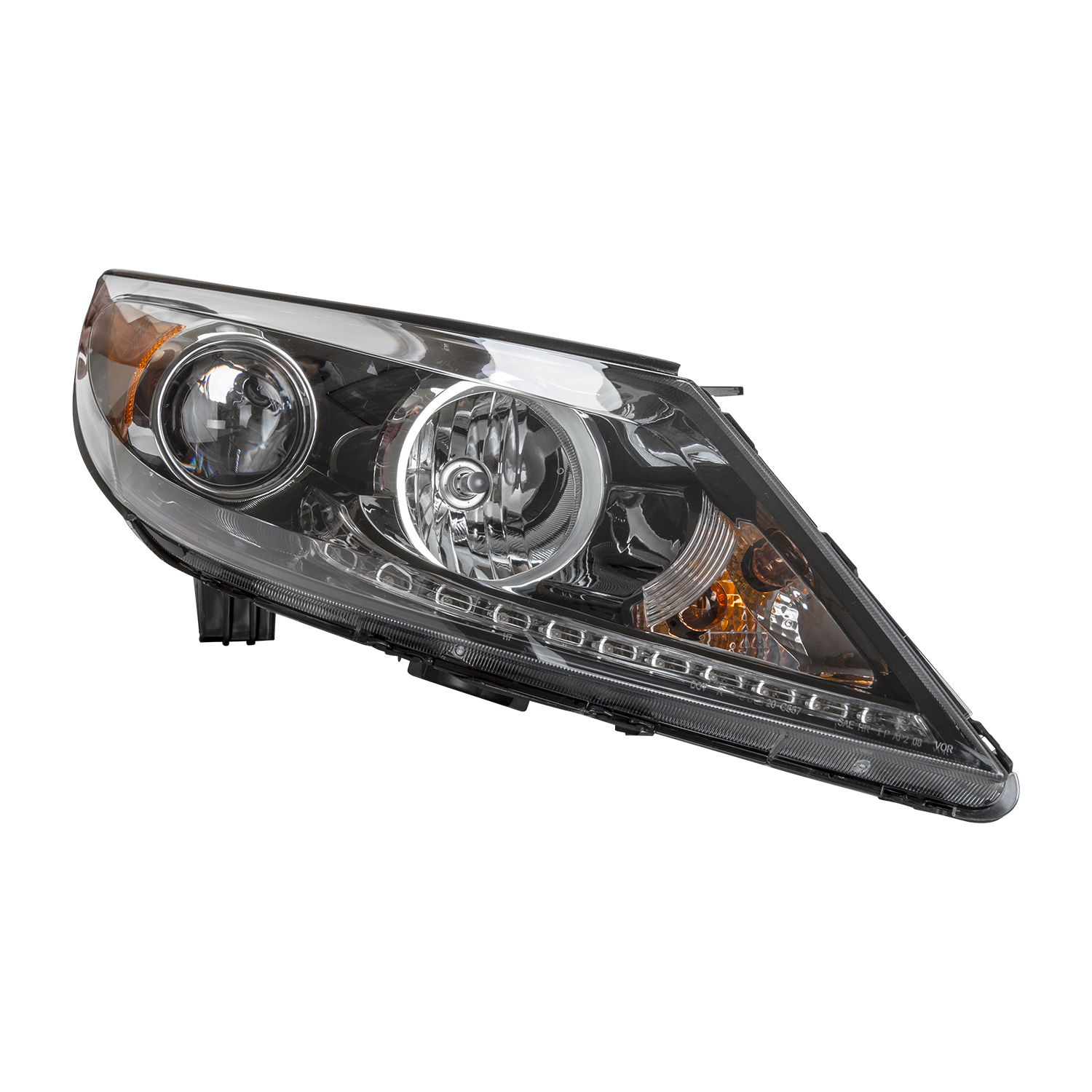 Right Passenger Side Headlight For 13-16 Kia Sportage