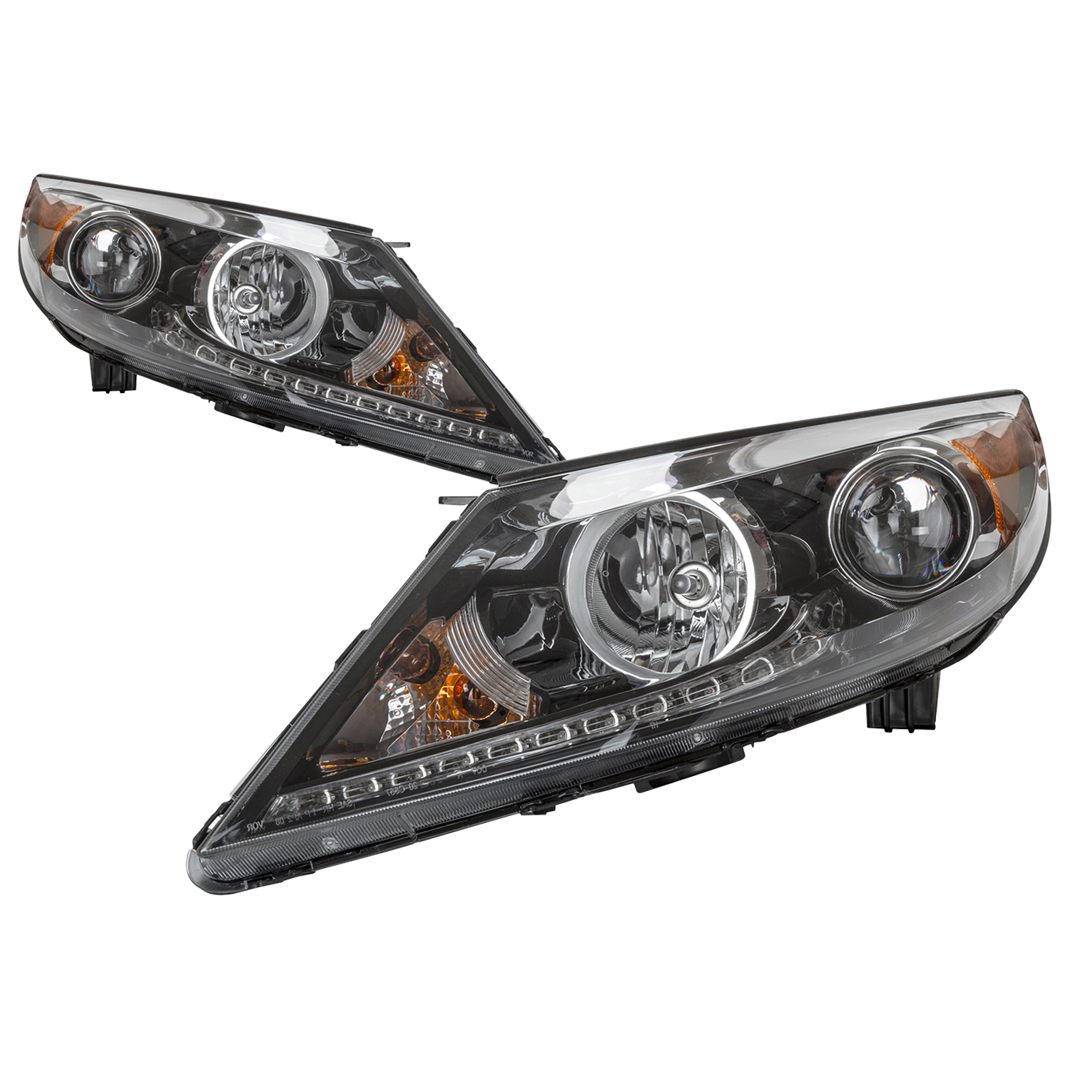 Headlight Set For 13-16 Kia Sportage
