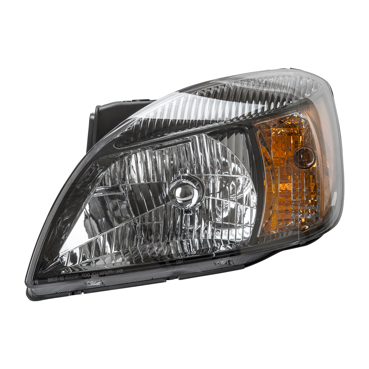 Left Driver Side Headlight For 10-11 Kia Rio, 10-11 Kia Rio5; CAPA Certified