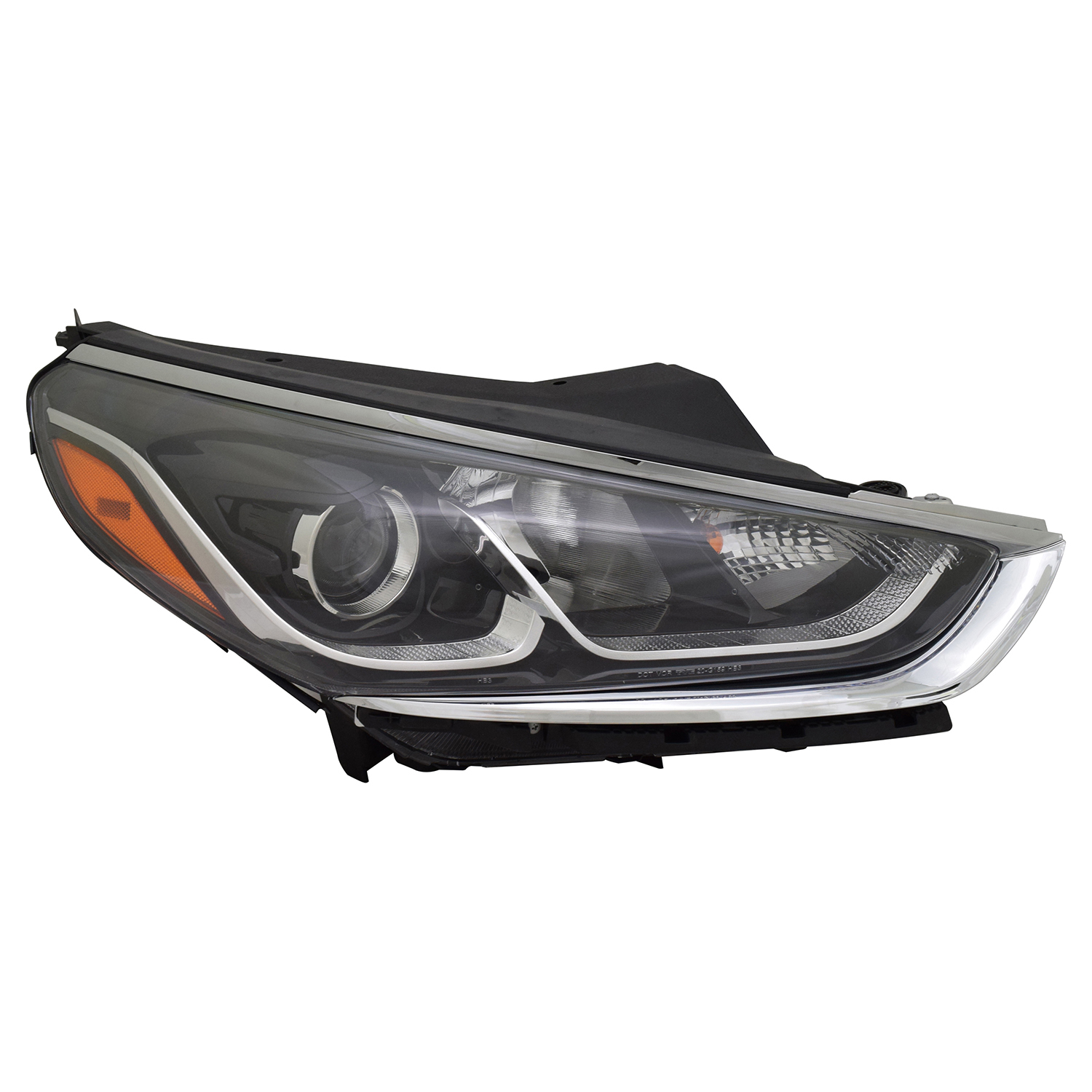Right Passenger Side Headlight For 18-19 Hyundai Sonata