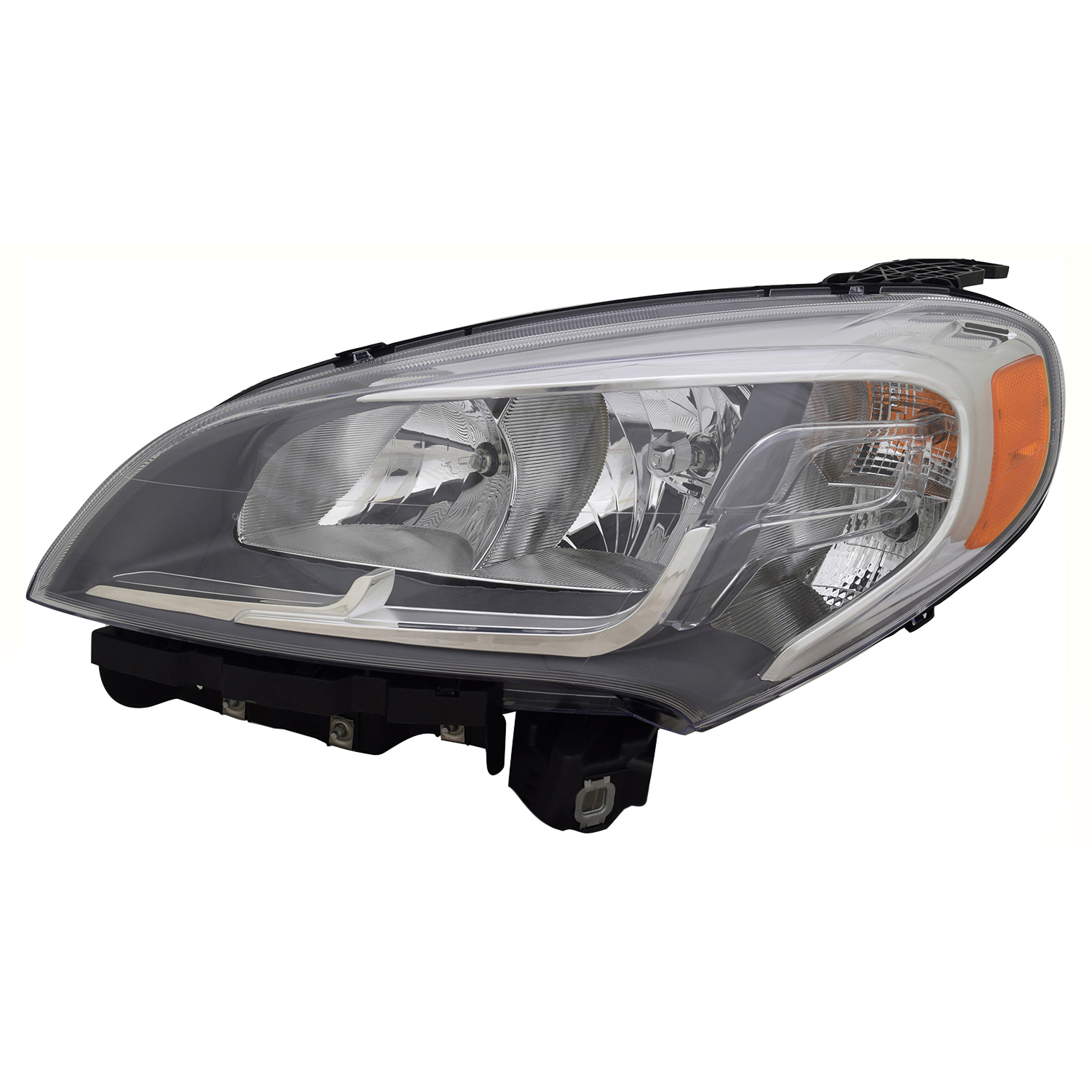 Left Driver Side Headlight For 15-22 Ram ProMaster City; CAPA Certified