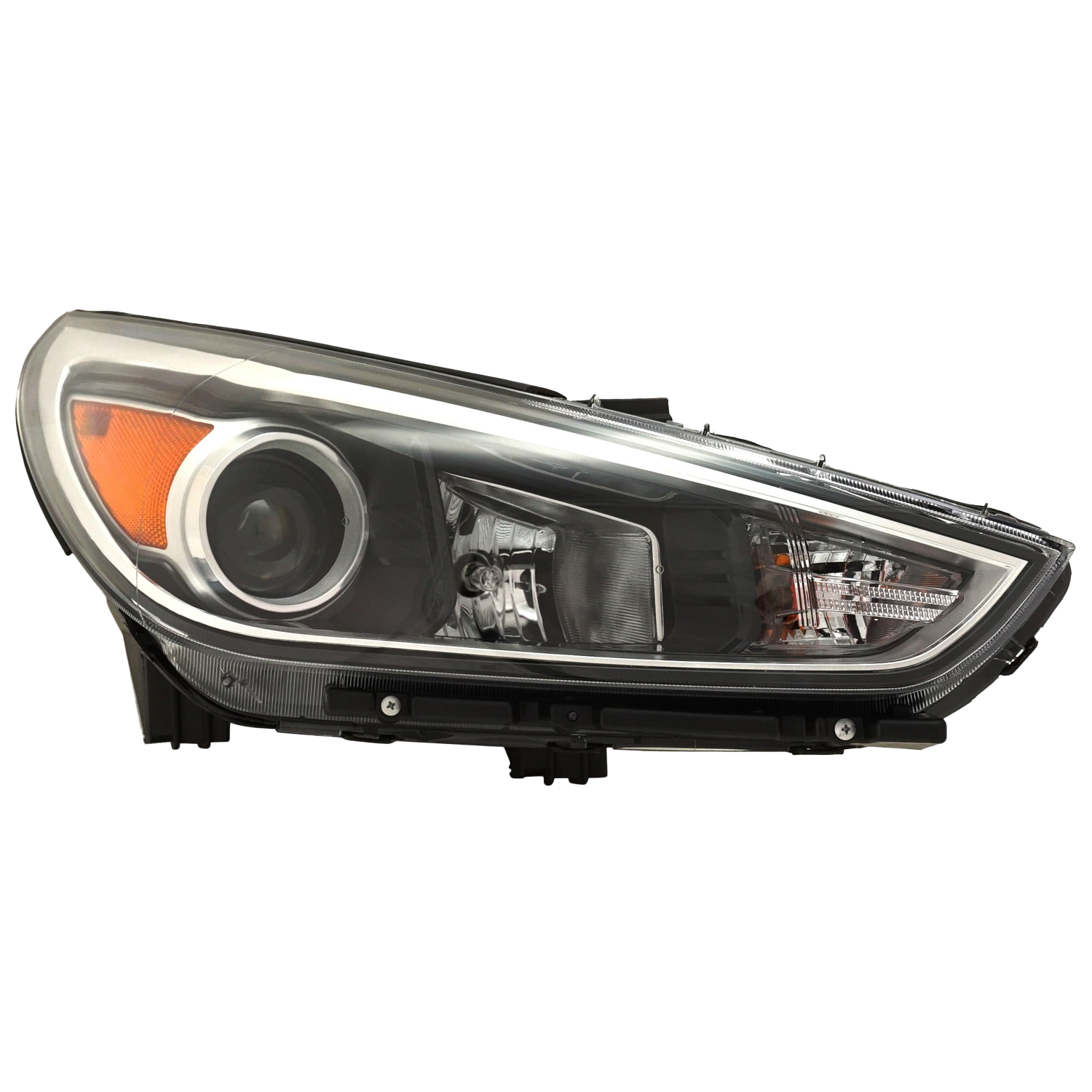 Right Passenger Side Headlight For 18-20 Hyundai Elantra GT; CAPA Certified